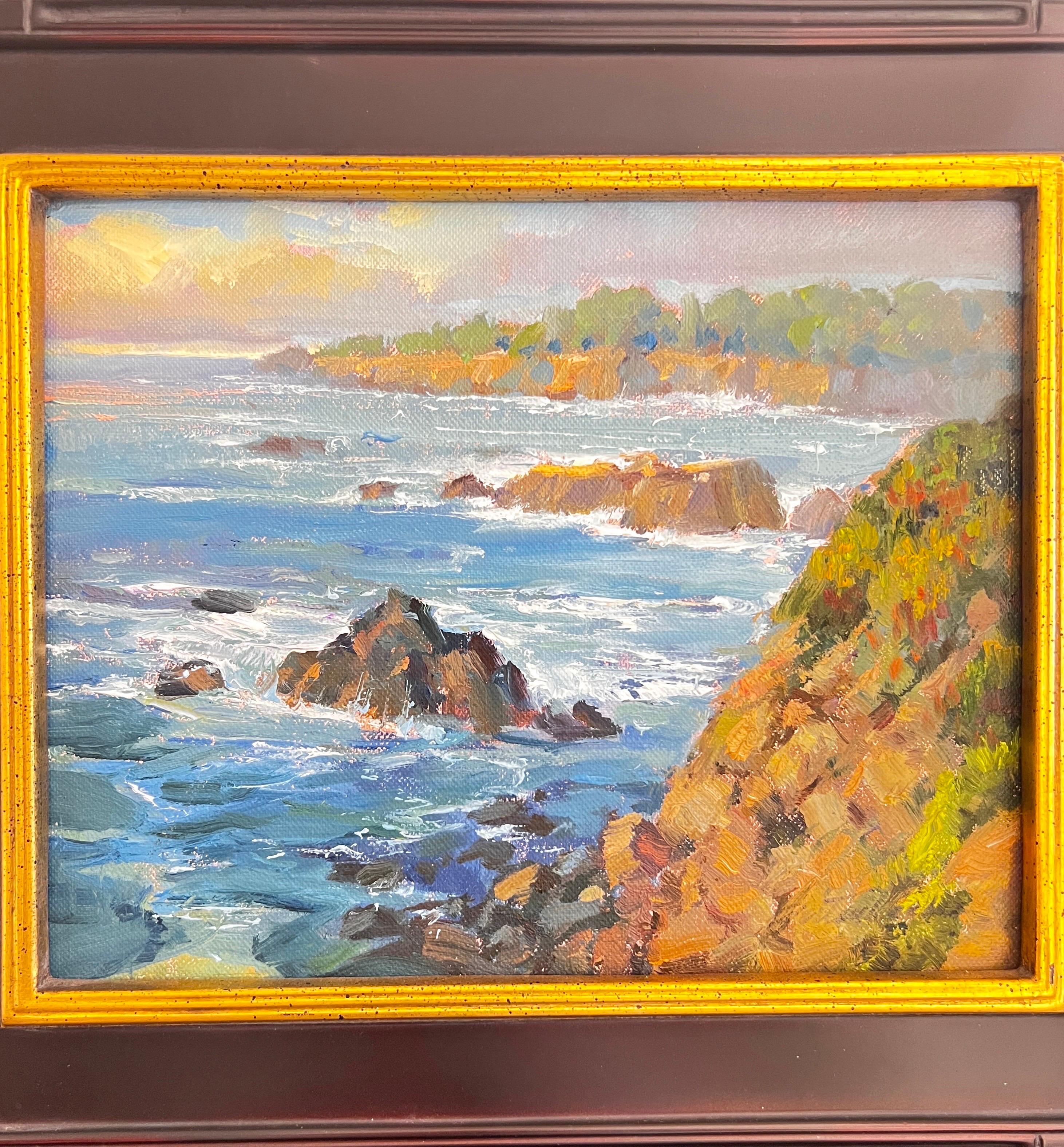 Mendocino Coast - Painting by Lynn Gertenbach