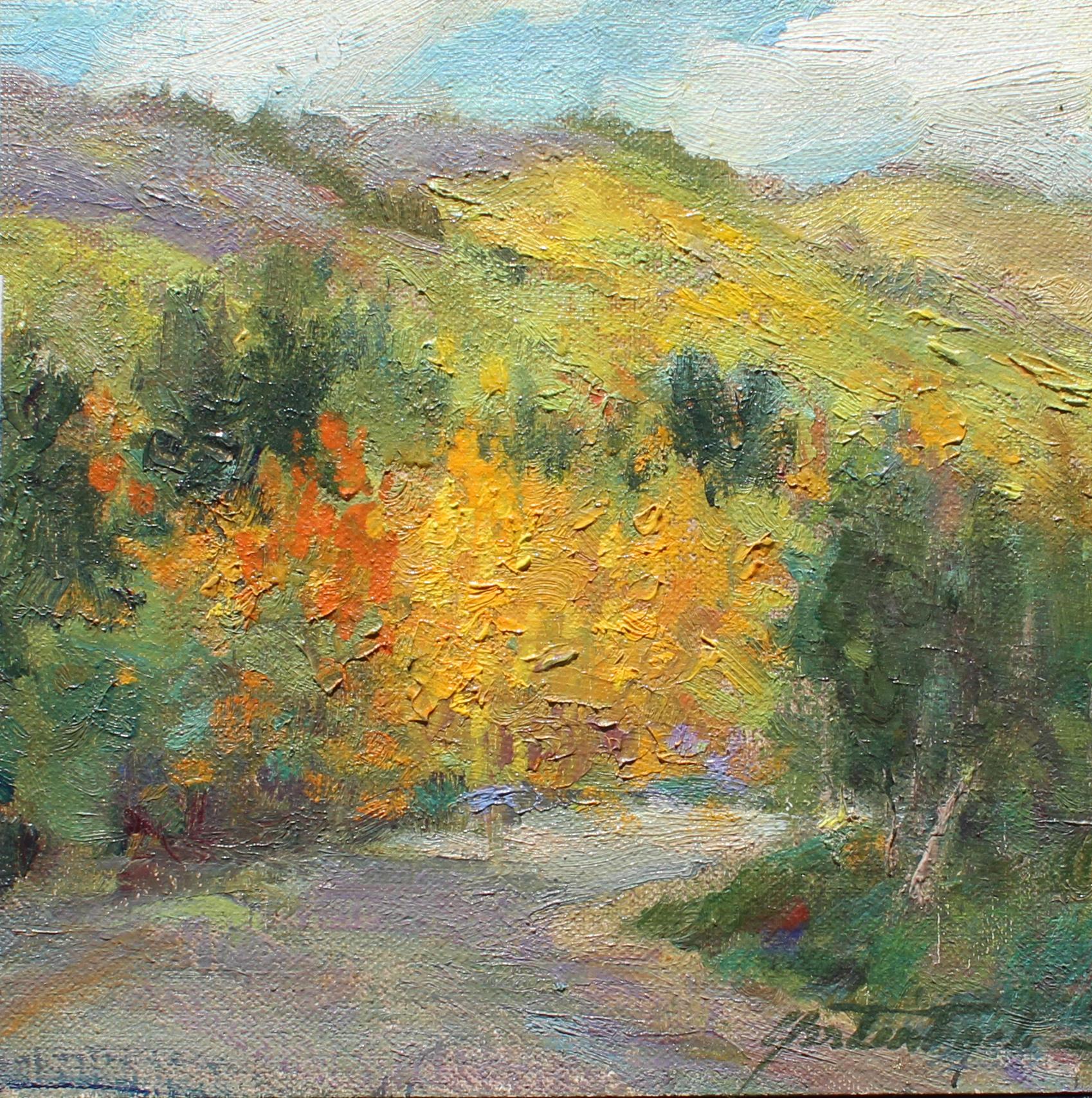 Lynn Gertenbach Landscape Painting - Road to Silverton