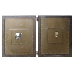 Retro Lynn Gessaman & Irve Dell Bronze Sculpture Box with Gelatin Silver Prints 1986