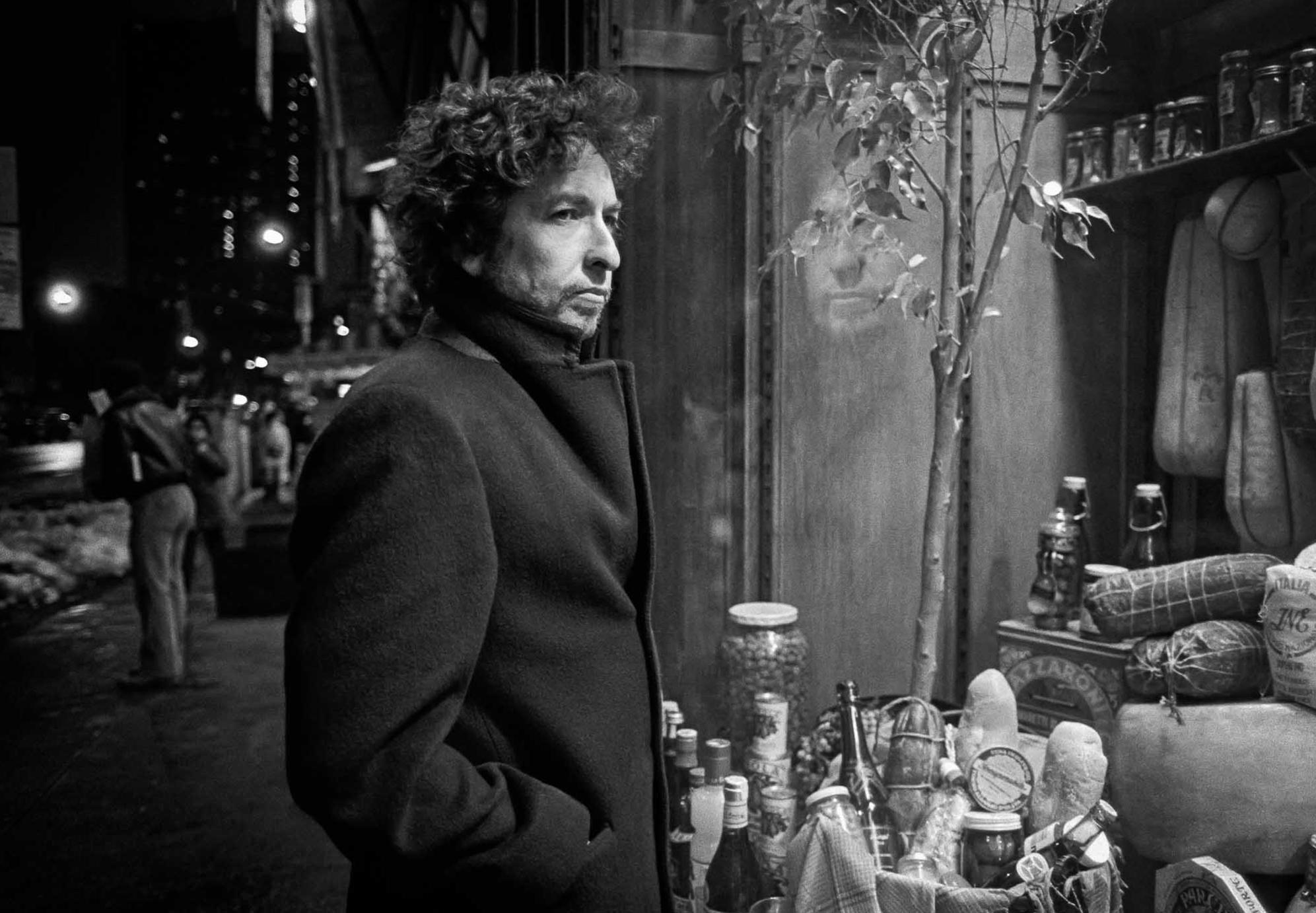 Signed limited edition 20x24"" print of Bob Dylan by Lynn Goldsmith, taken in 1983

Limited edition number 7/20

Modern C-type print. Available for immediate shipping.

Lynn Goldsmith has documented over five decades of American culture, capturing