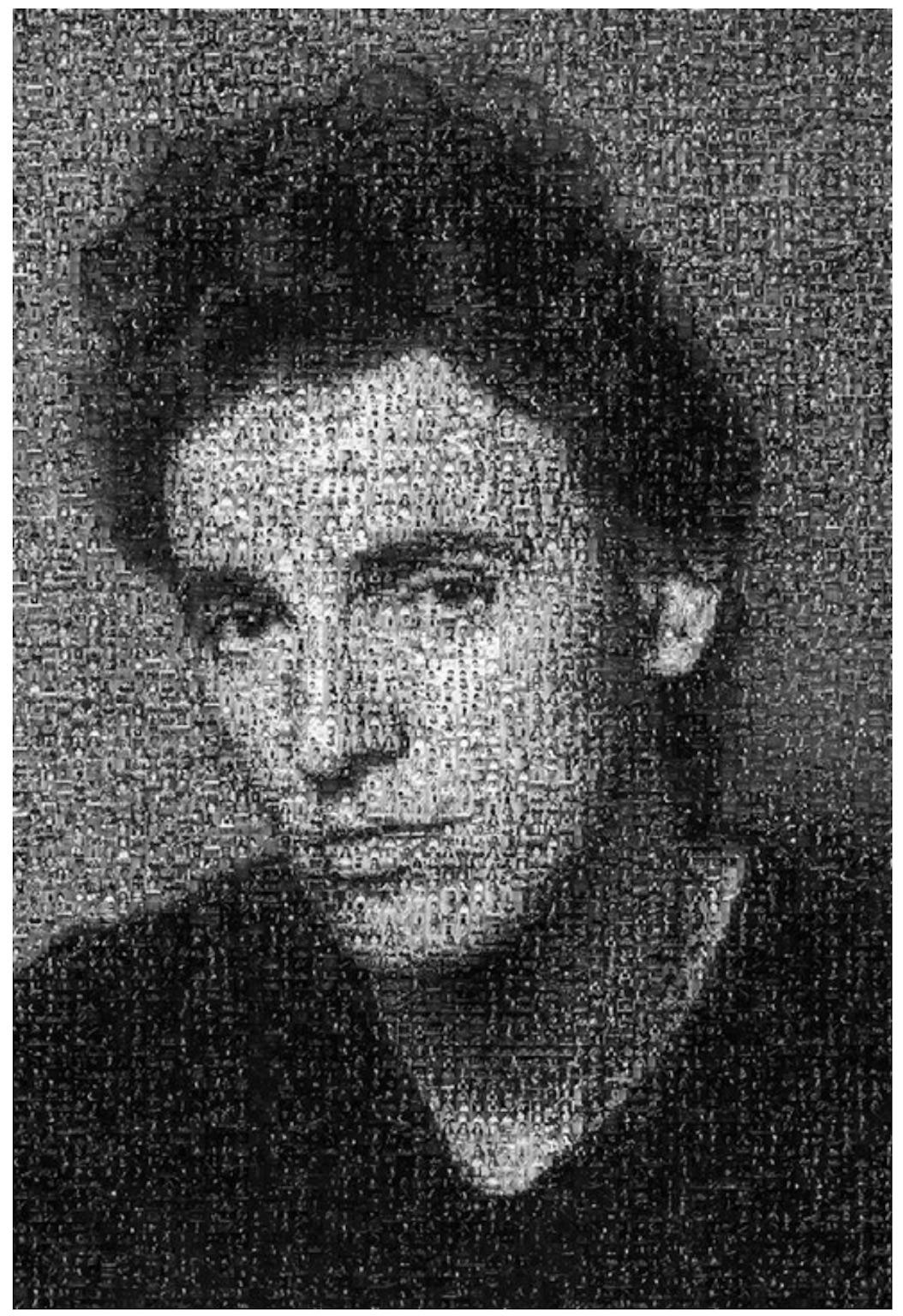 Lynn Goldsmith Black and White Photograph - Bruce Springsteen Mosaic