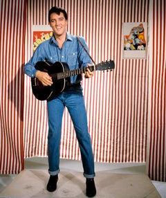 Retro Elvis Presley 1964 portrait
