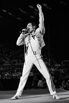Freddie Mercury At Wembley Stadium (1986)