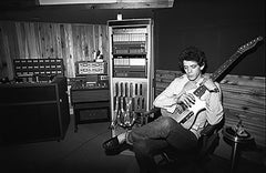 Lou Reed in Recording Studio