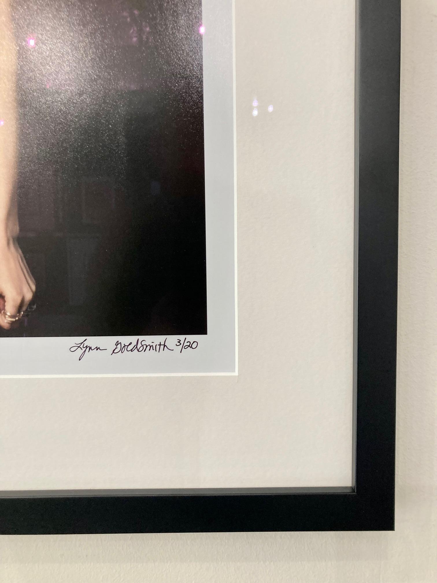 Patti Smith Easter outtake by Lynn Goldsmith framed signed limited edition print 2