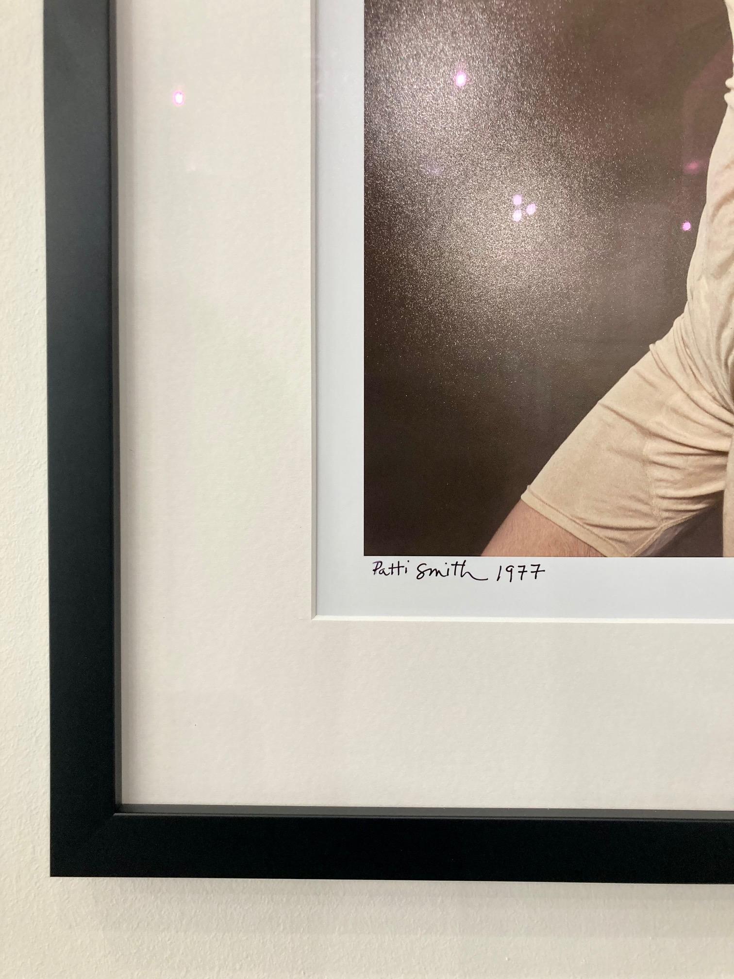 Patti Smith Easter outtake by Lynn Goldsmith framed signed limited edition print 3