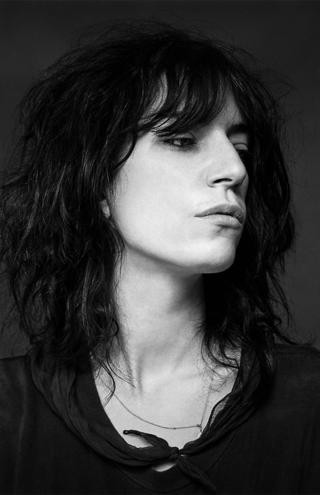 Signed limited edition 16x20"" print of Patti Smith taken in 1978 by Lynn Goldsmith.

Limited edition number 3/20

Modern C-type print. Available for immediate shipping.

Lynn Goldsmith has documented over five decades of American culture, capturing