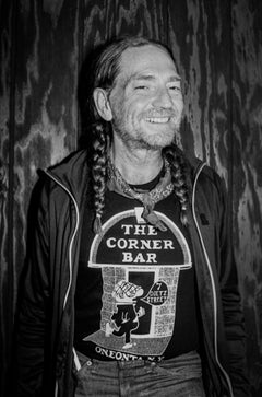 Willie Nelson Porträt von Lynn Goldsmith, signiert in limitierter Auflage, 20x24" Druck