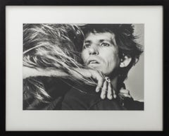 Lynn Goldsmith "Keith Richards..." Silver Print