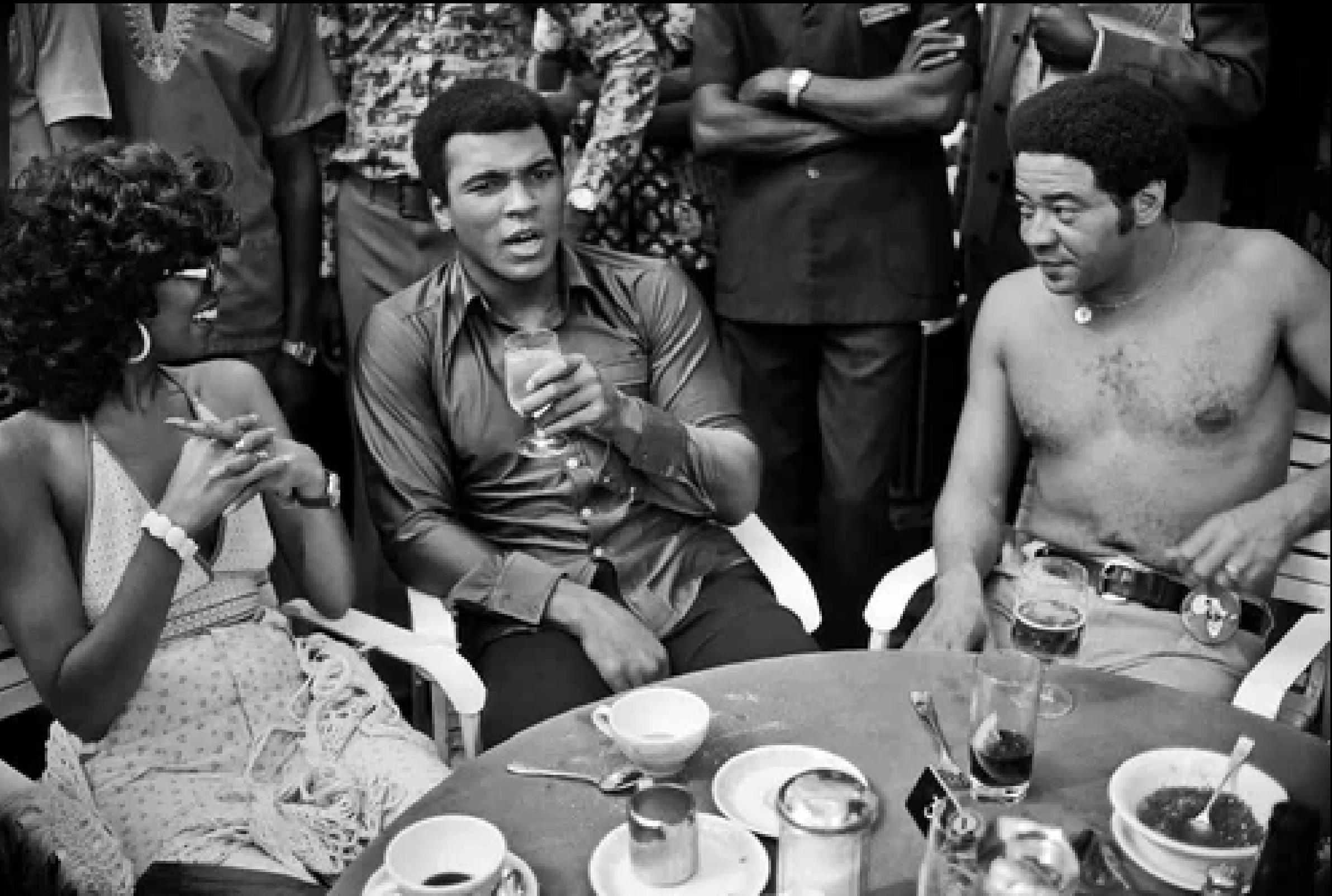 Portrait Print di Lynn Goldsmith - Muhammad Ali, Jane Pointer e Bill Withers
