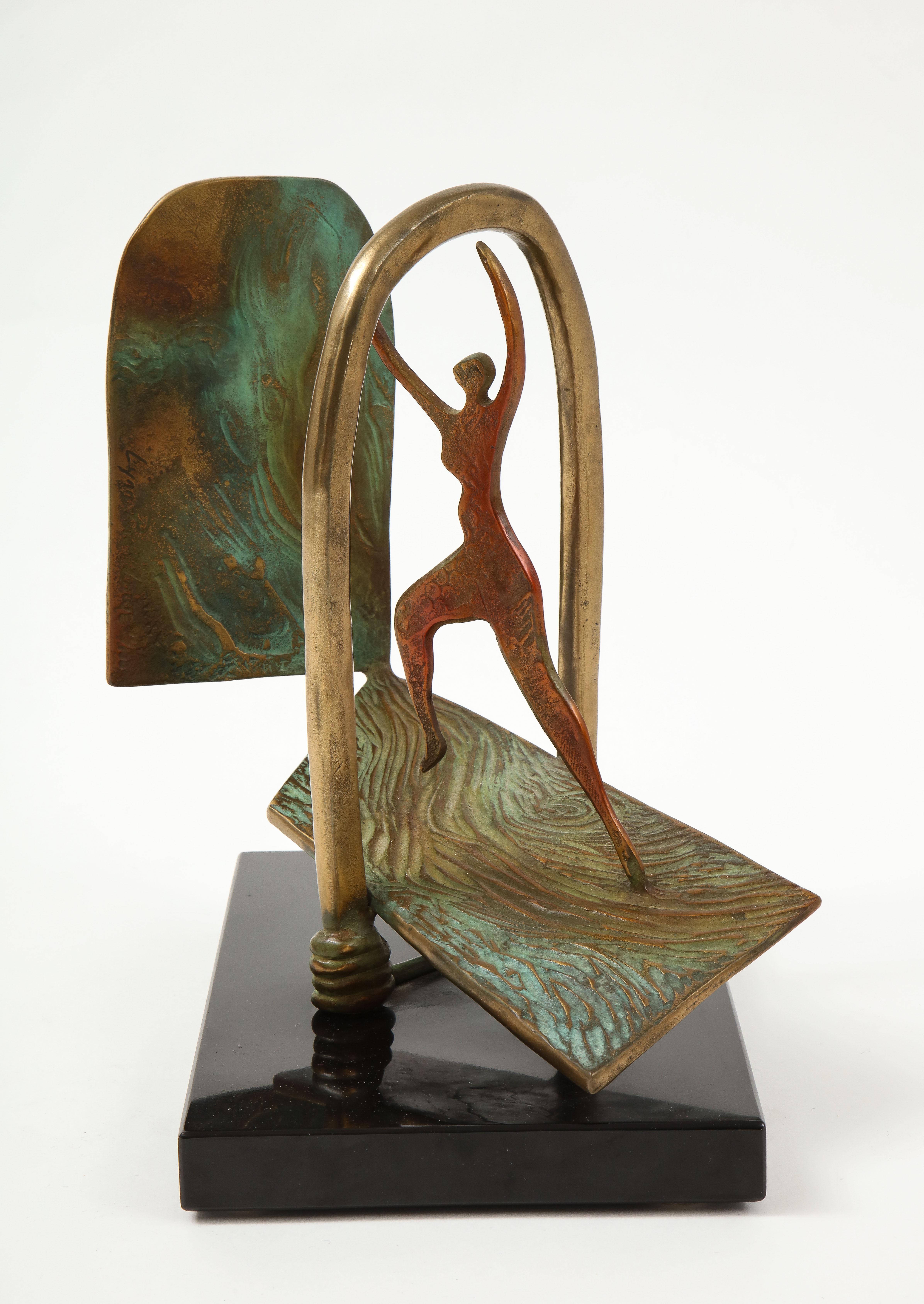 Lynn Rae Lowe Bronze Sculpture For Sale 4