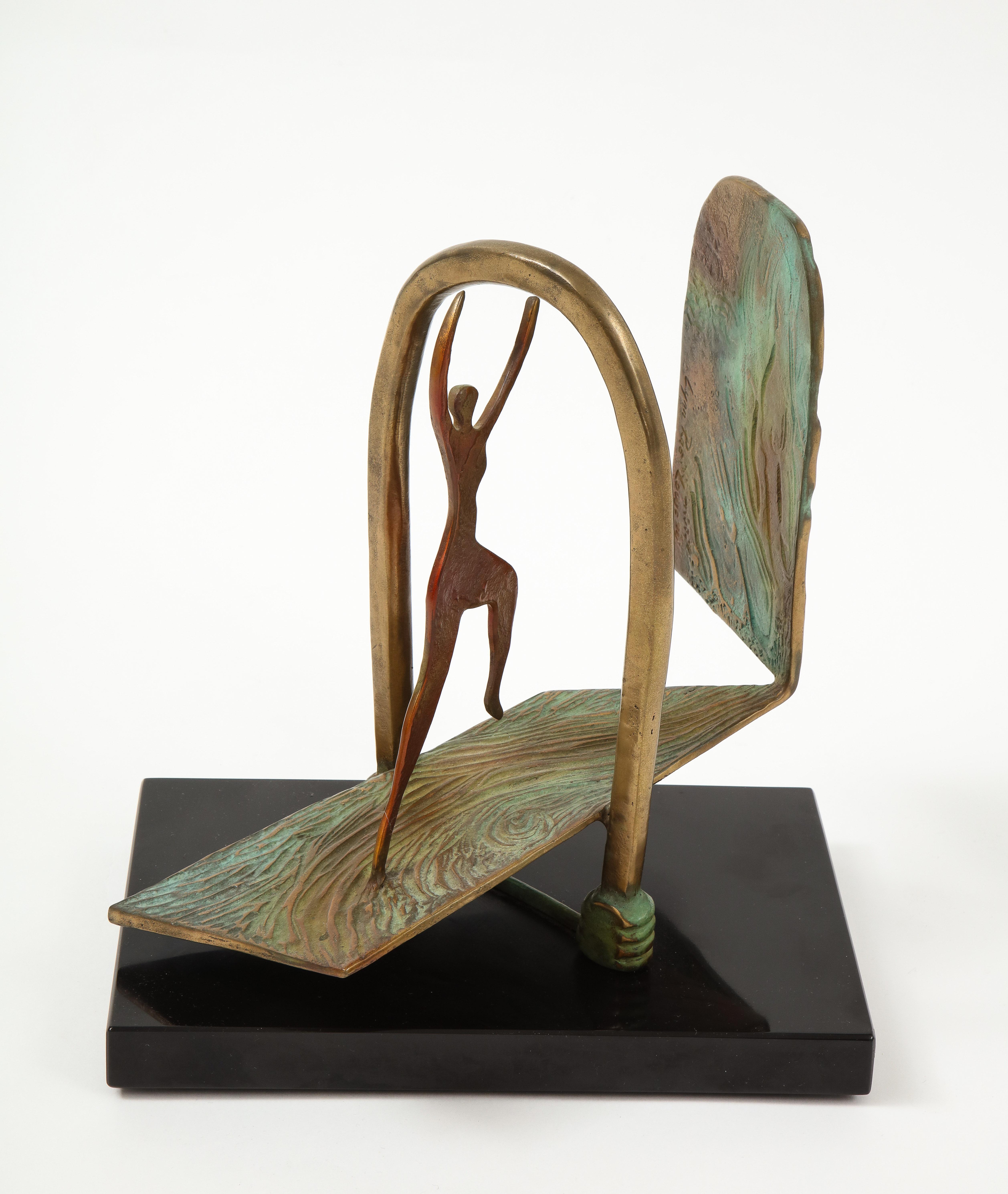 Lynn Rae Lowe Bronze Sculpture For Sale 6