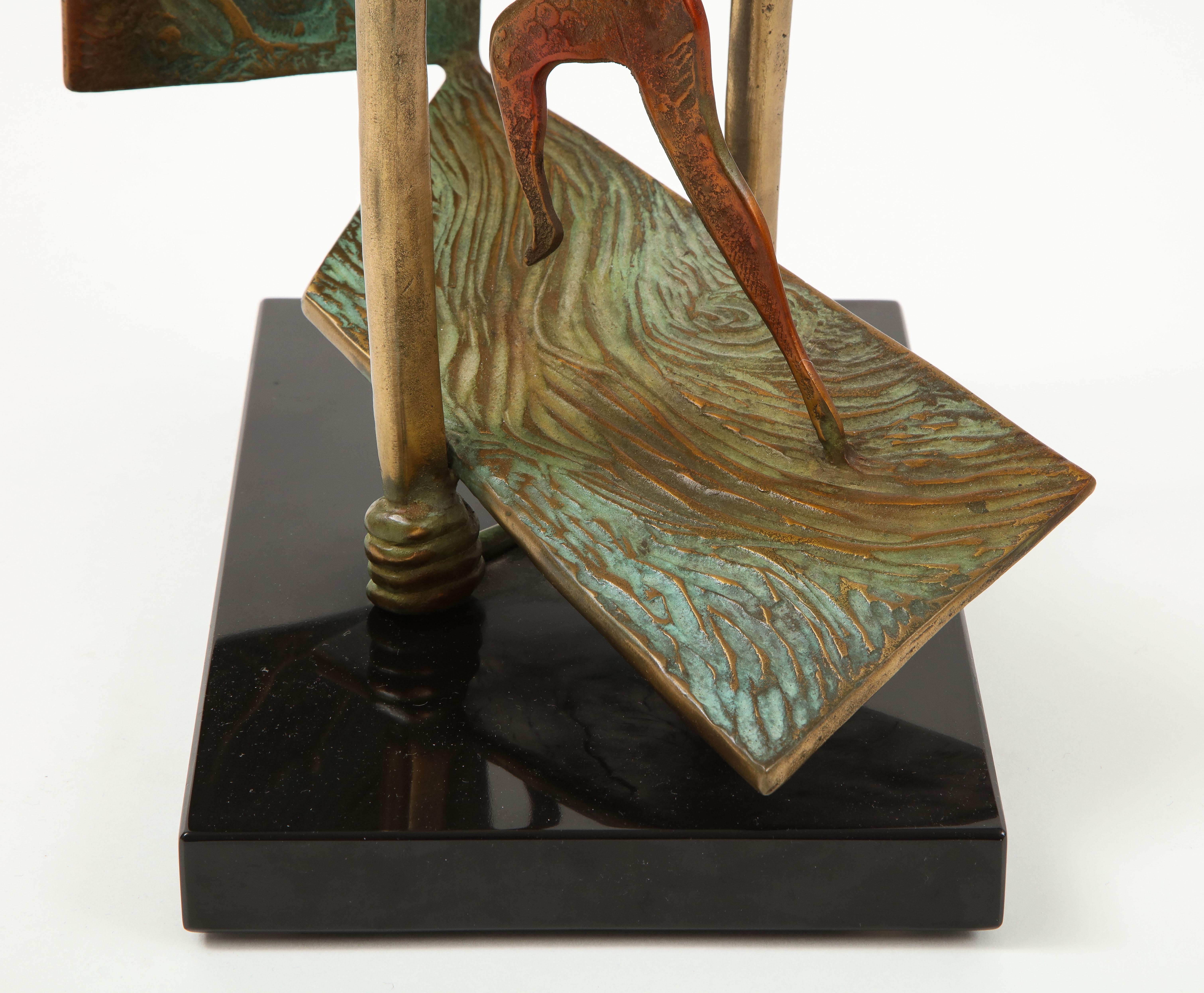 Lynn Rae Lowe Bronze Sculpture For Sale 7