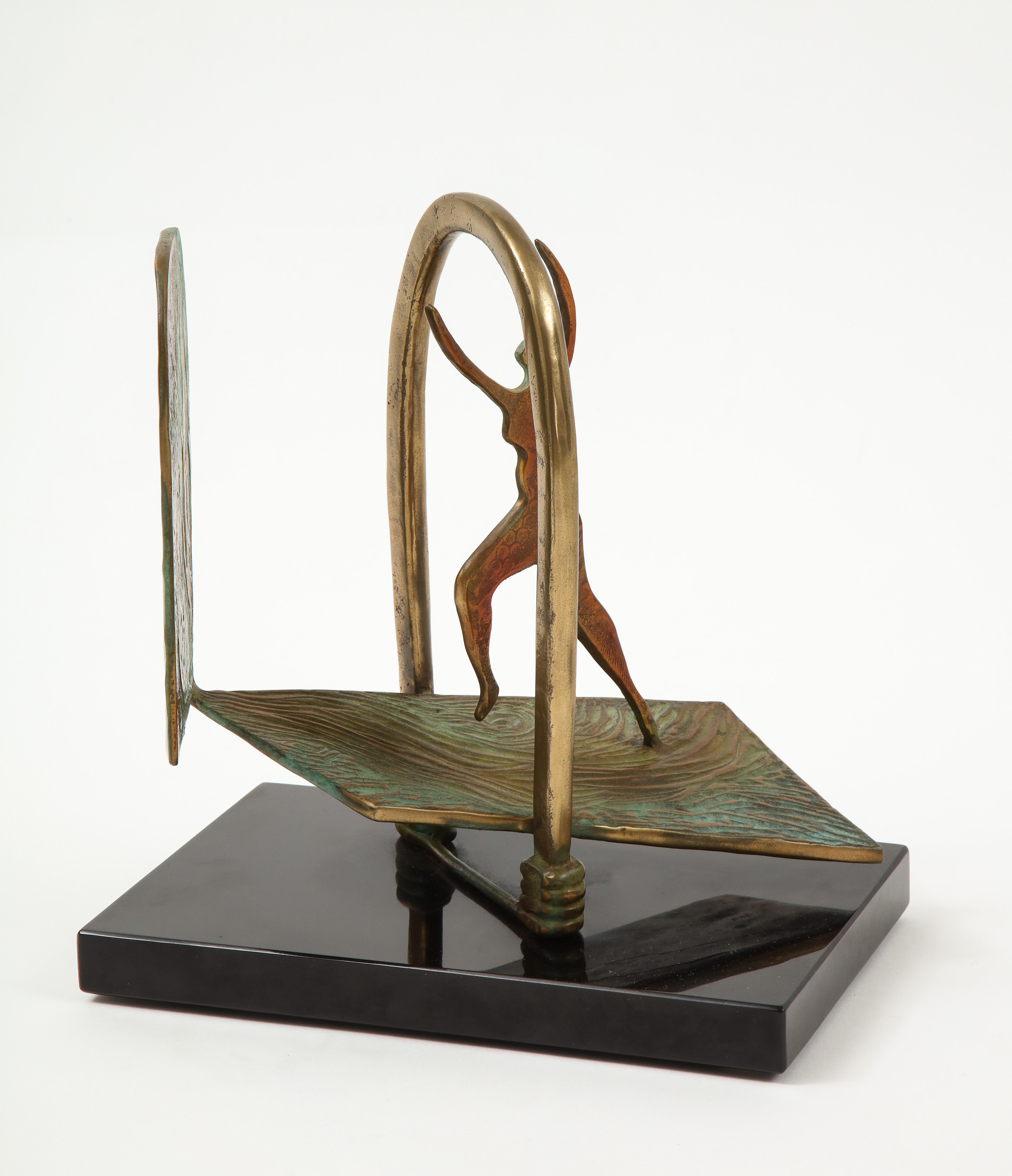 Scultura in bronzo di Lynn Rae Lowe in vendita 8