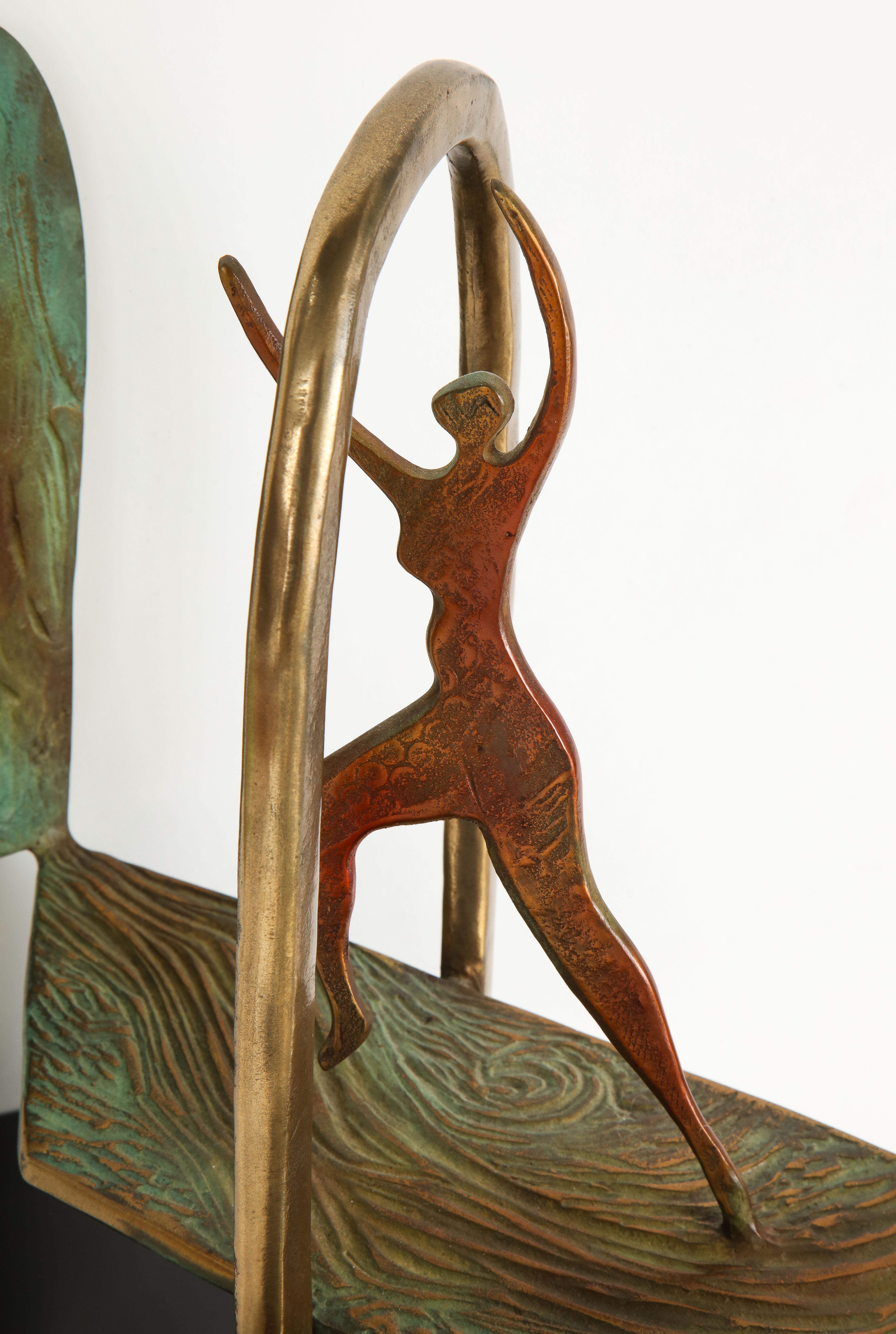 Scultura in bronzo di Lynn Rae Lowe in vendita 12