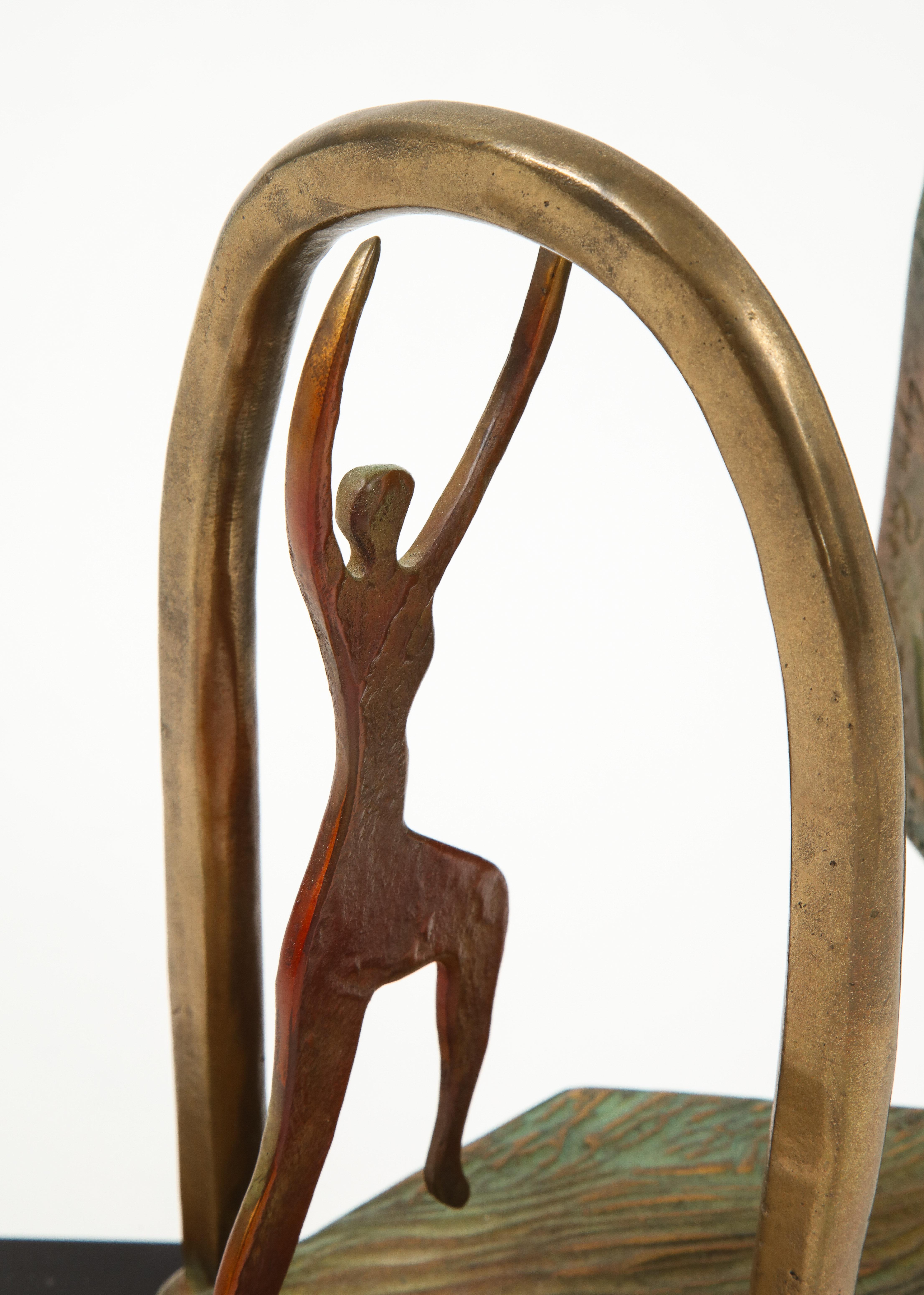 Scultura in bronzo di Lynn Rae Lowe in vendita 1
