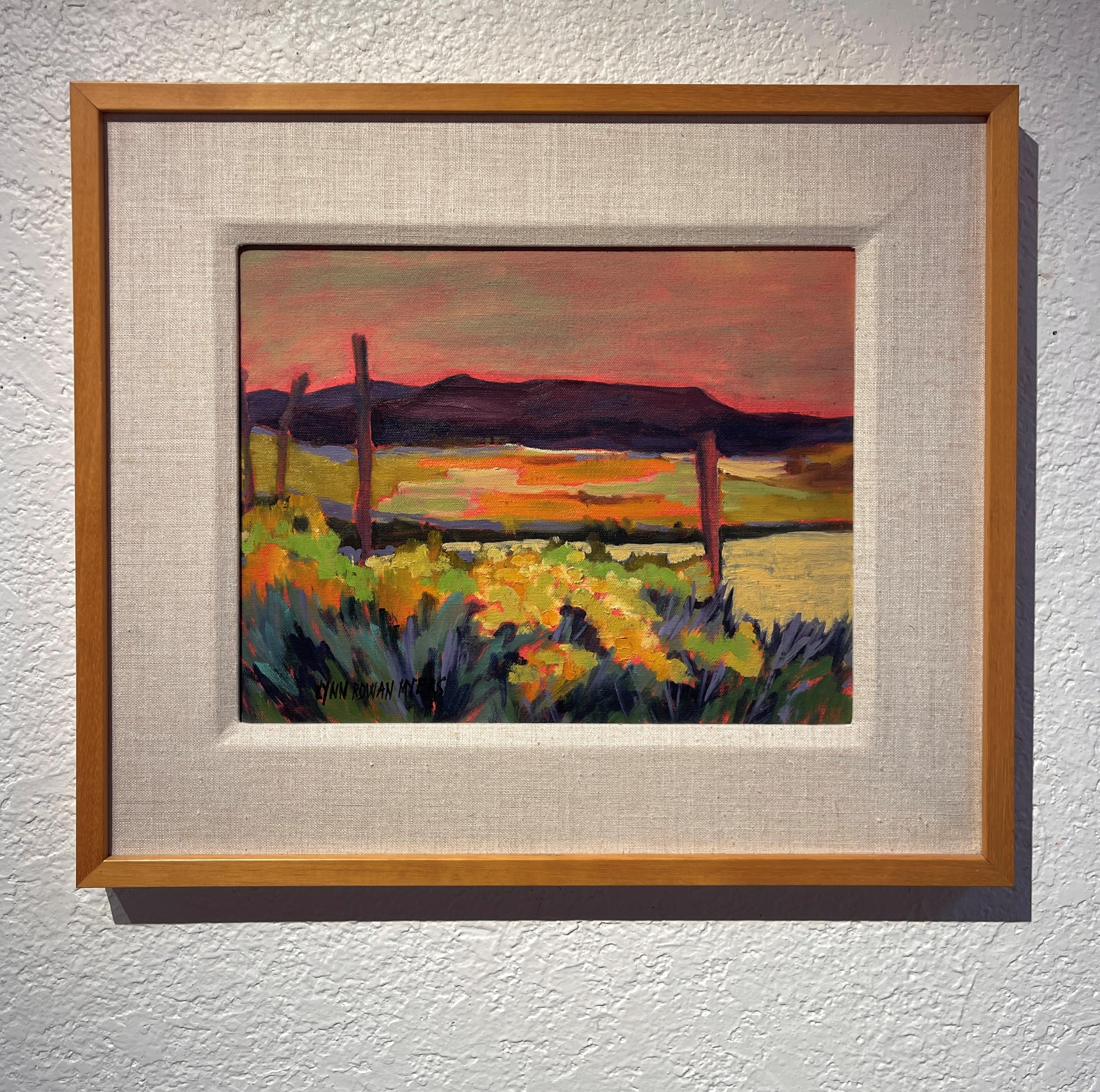 Don't Fence Me In - Painting by Lynn Rowan Myers