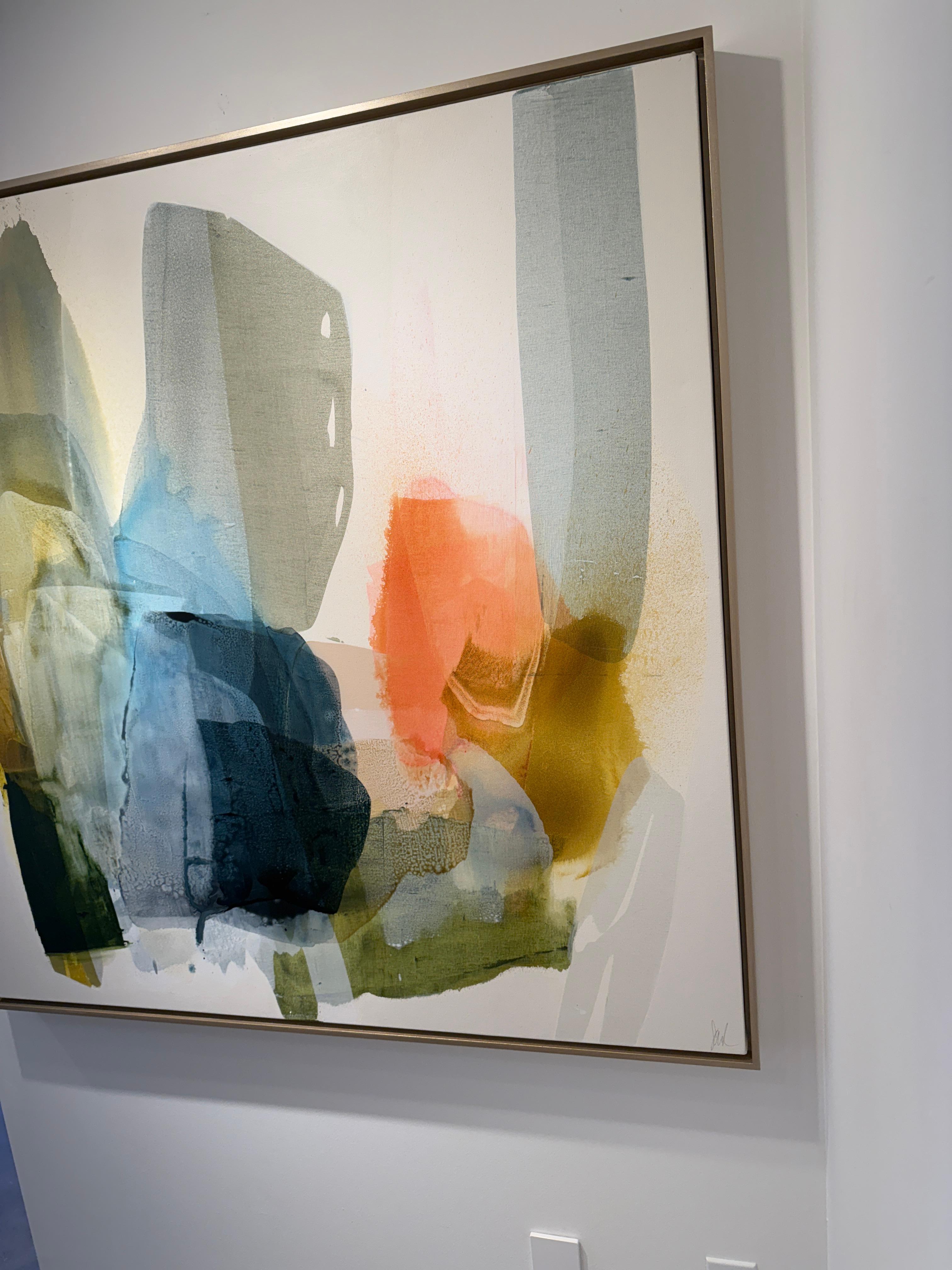 Lynn Sanders is an artist excited by beauty: architecture, foliage, landscapes, seascapes, interiors. She finds palettes and shapes in her environment and propels them into her work, believing in the power of art to stimulate a person’s environment