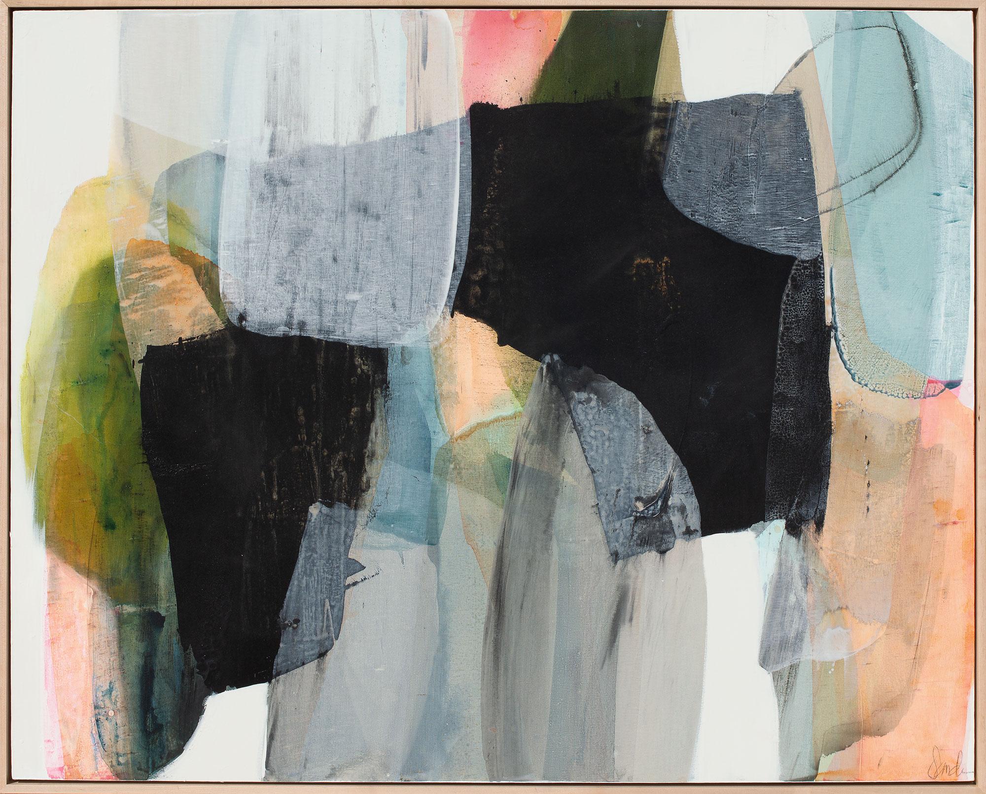 Lynn Sanders Abstract Painting - Carrara