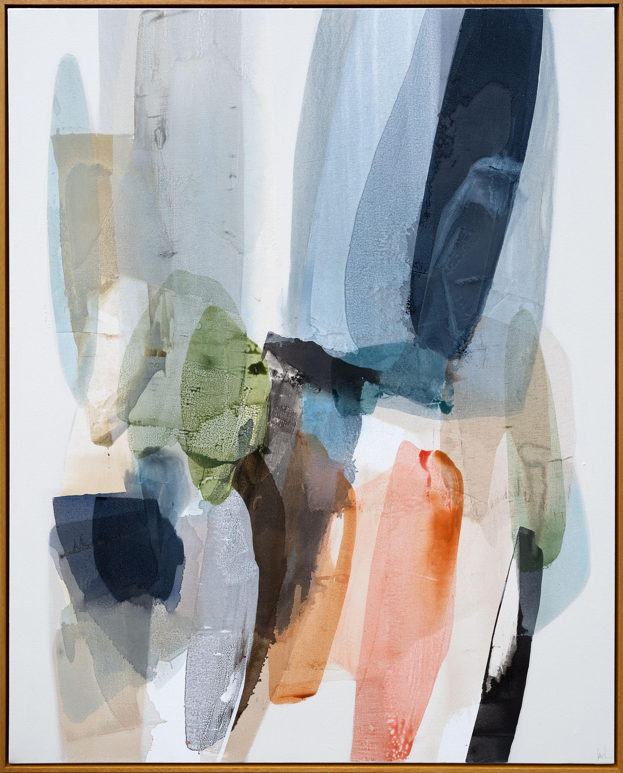 Lynn Sanders Abstract Painting – Klettern