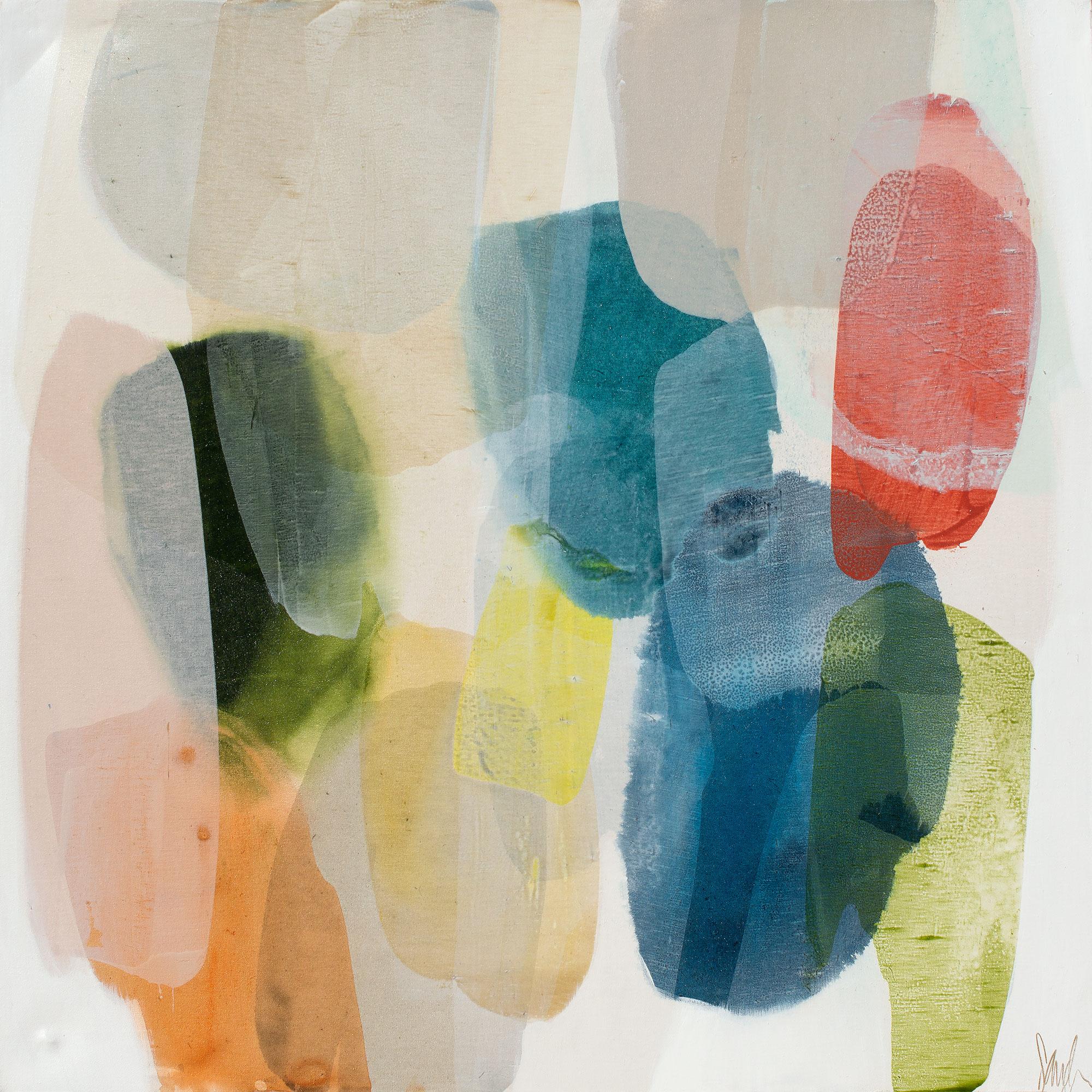 Lynn Sanders Abstract Painting - Elm Lake
