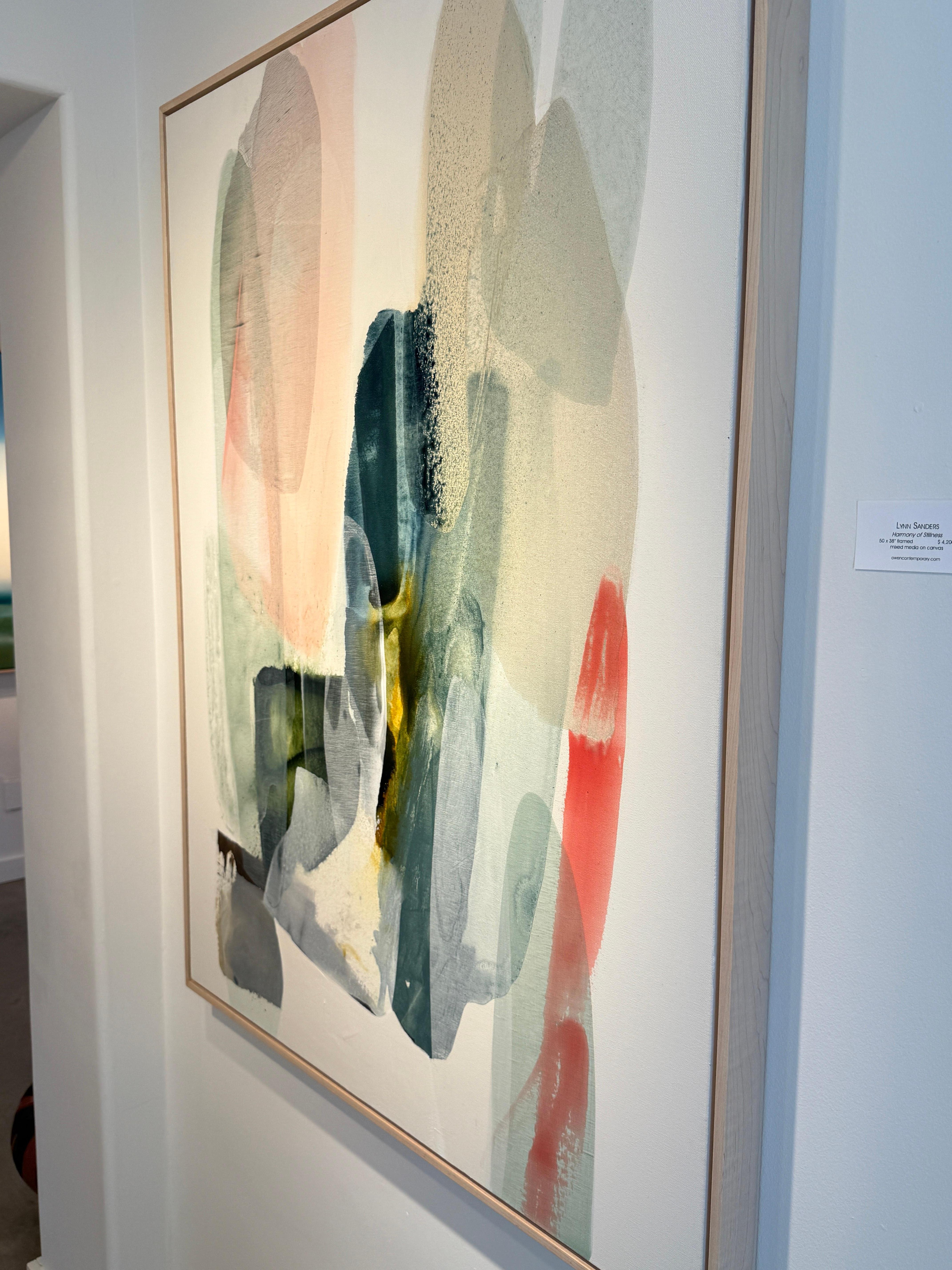 Harmonie der Stille (Abstrakt), Painting, von Lynn Sanders