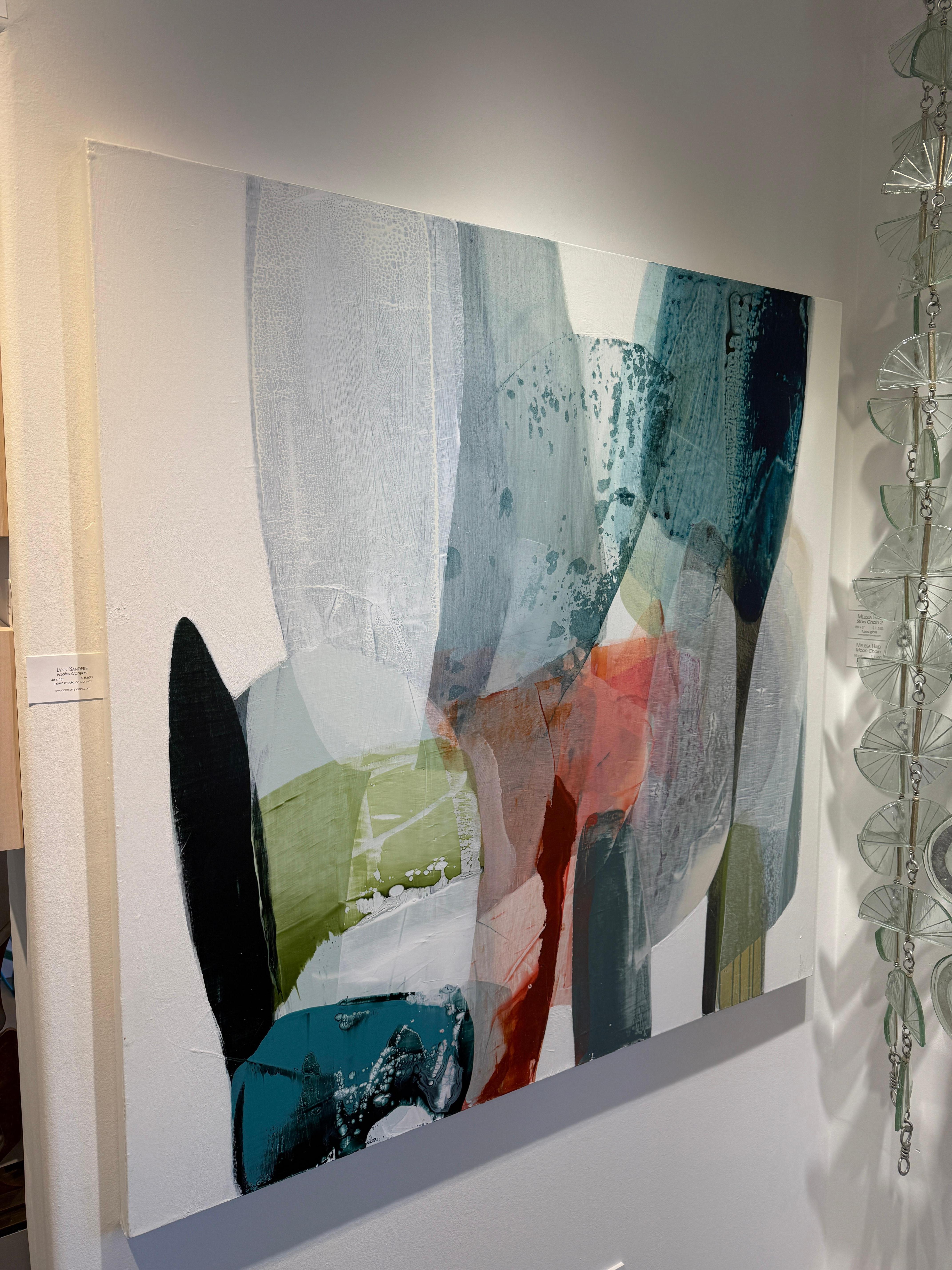 Loto perduto - Painting Astratto di Lynn Sanders