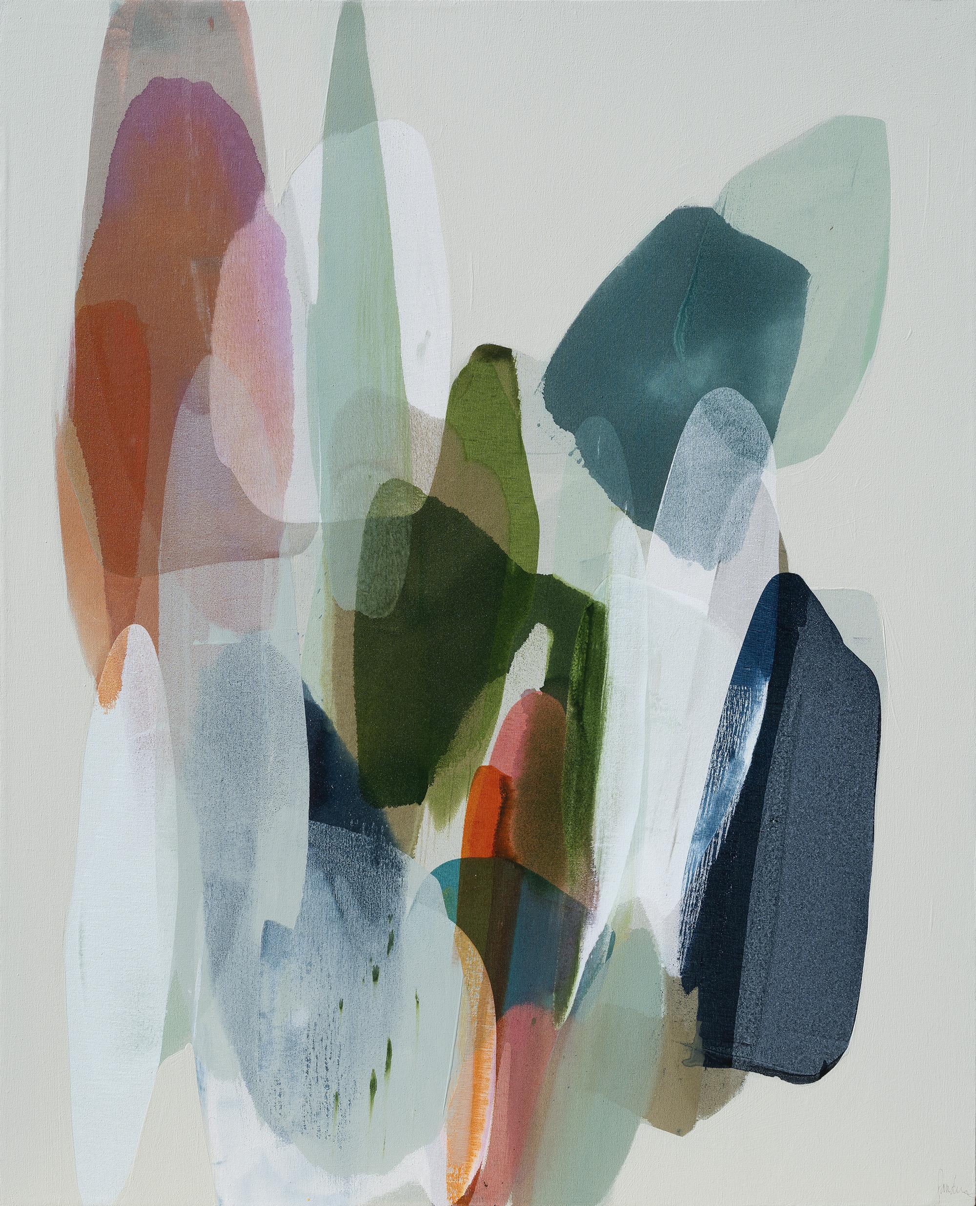 Abstract Painting Lynn Sanders - Martini Twist