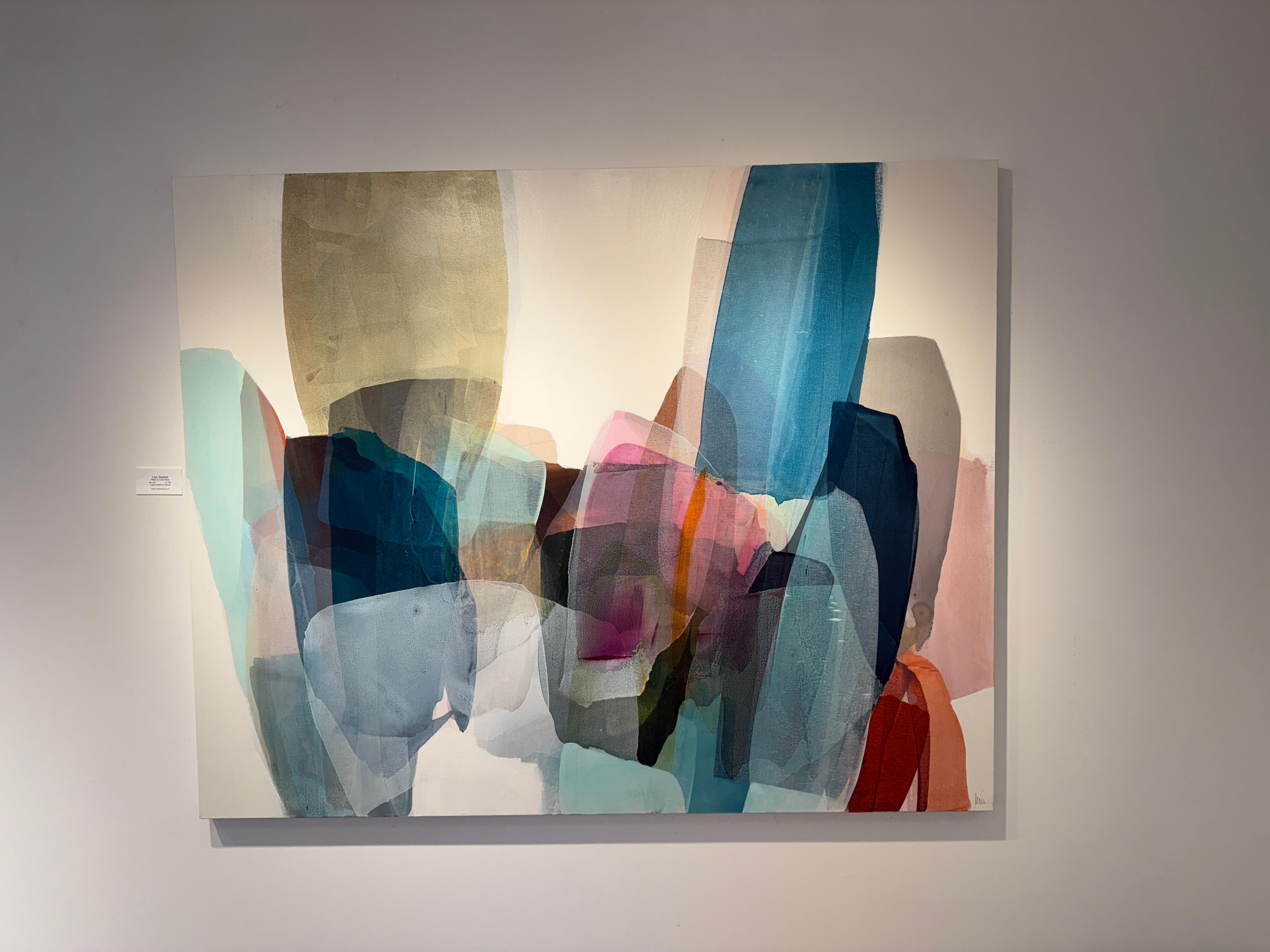 Peek a Color Boo (en anglais) - Painting de Lynn Sanders