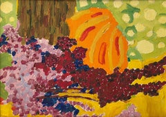 "Fall Produce, " Lynne Drexler, Maine Abstract Expressionist 