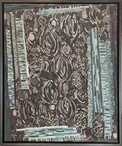"Twilight Imagery" Lynne Drexler, Abstract Expressionist, Dark Composition