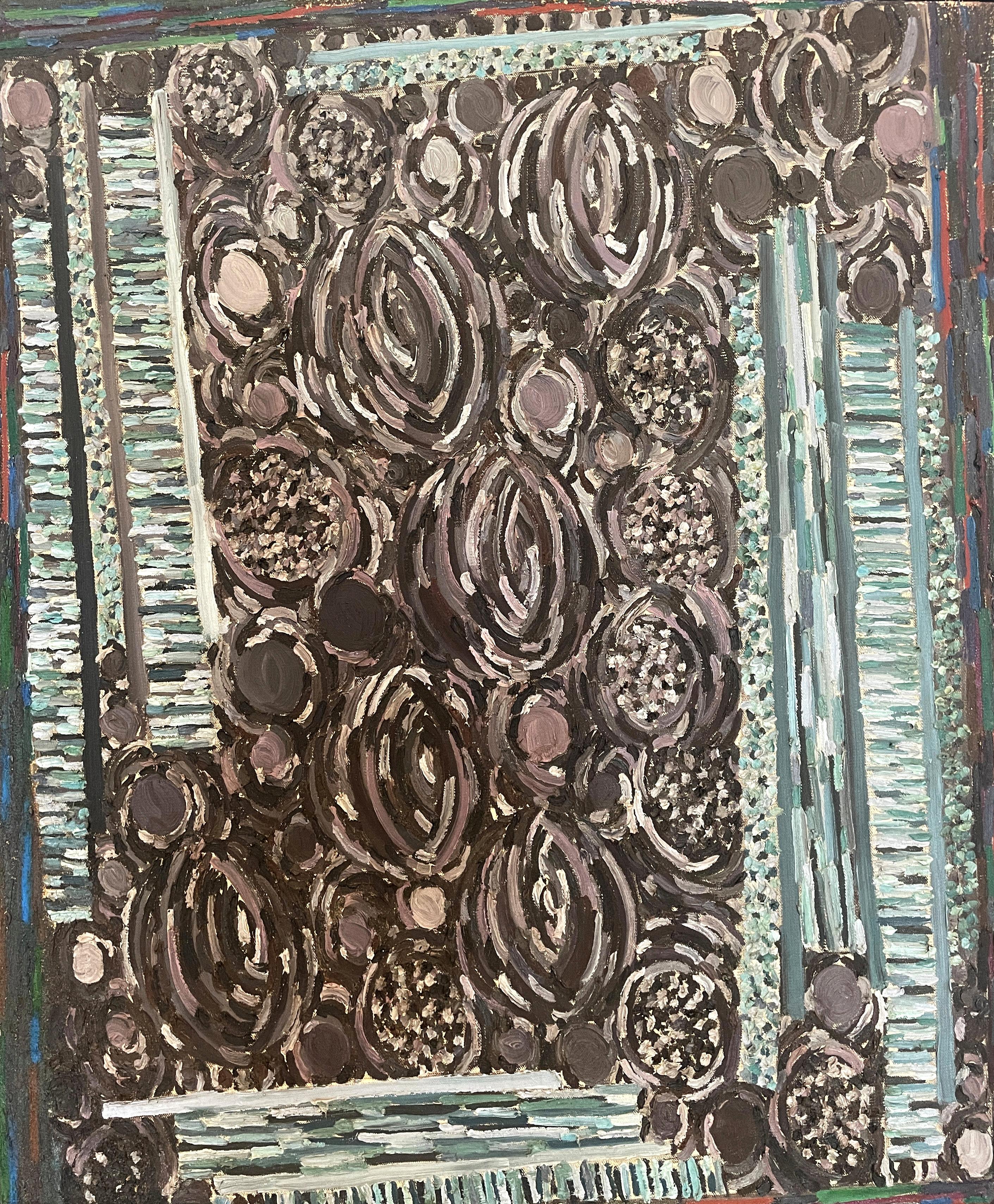 Lynne Drexler
Twilight Imagery, 1976
Signed and dated on the reverse
Oil on canvas
30 1/2 x 22 1/2 inches


Southern-born Lynne Mapp Drexler found her artistic voice during one of the most exciting and significant art movements of the 20th century. 