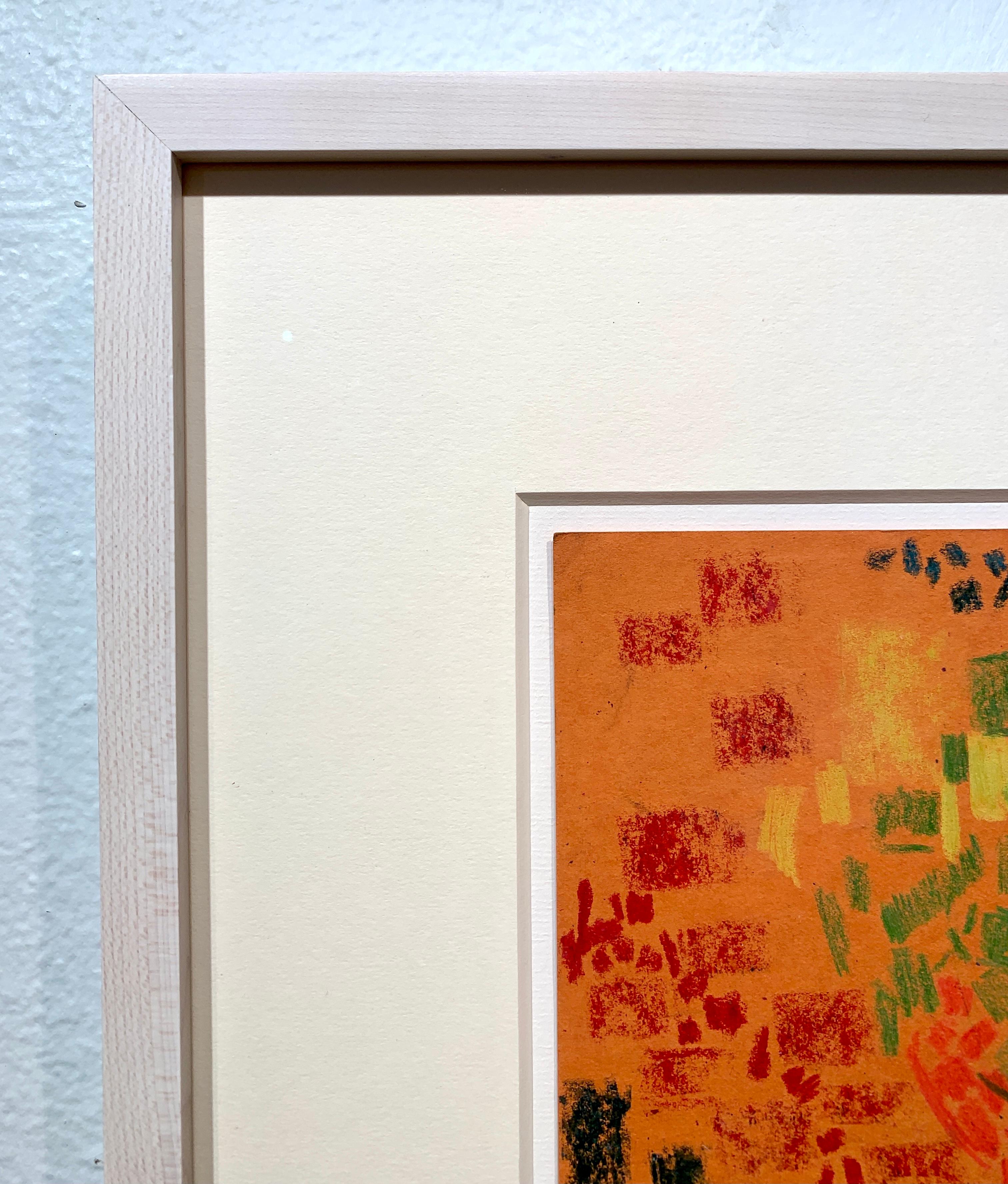 Untitled (Orange) 1959, by Lynne Mapp Drexler Mid-Century Abstract Expressionist on Paper

Provenance:  Drexler Estate

LYNNE MAPP DREXLER (American, 1928-1999)

Southern-born Lynne Mapp Drexler found her artistic voice during one of the most