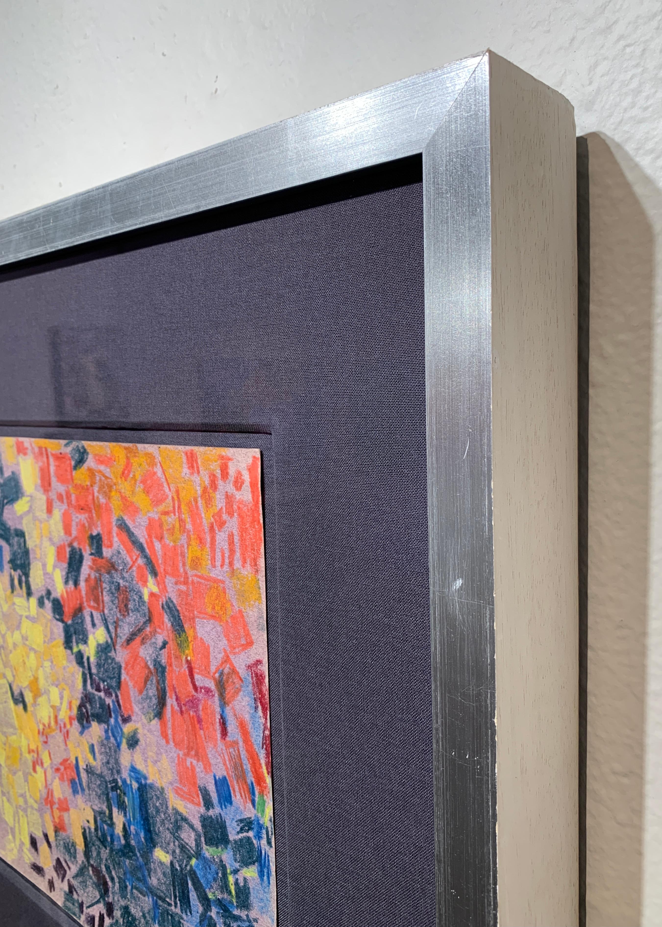 Untitled (Purple) 1959, by Lynne Mapp Drexler Mid-Century Abstract Expressionist on Paper

Provenance:  Drexler Estate

LYNNE MAPP DREXLER (American, 1928-1999)

Southern-born Lynne Mapp Drexler found her artistic voice during one of the most