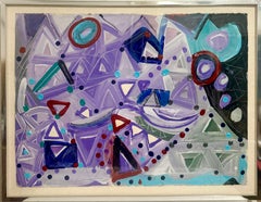Abstrakter Expressionist 1980er Jahre Malerei Miami Frau Modernist Lynne Golob Gelfman