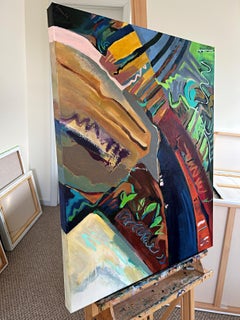 Spring Awakens, Abstract Painting