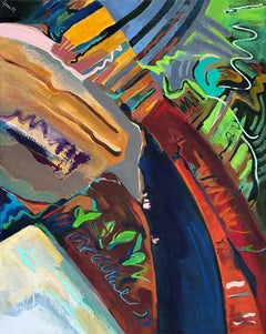 Spring Awakens, Abstract Painting