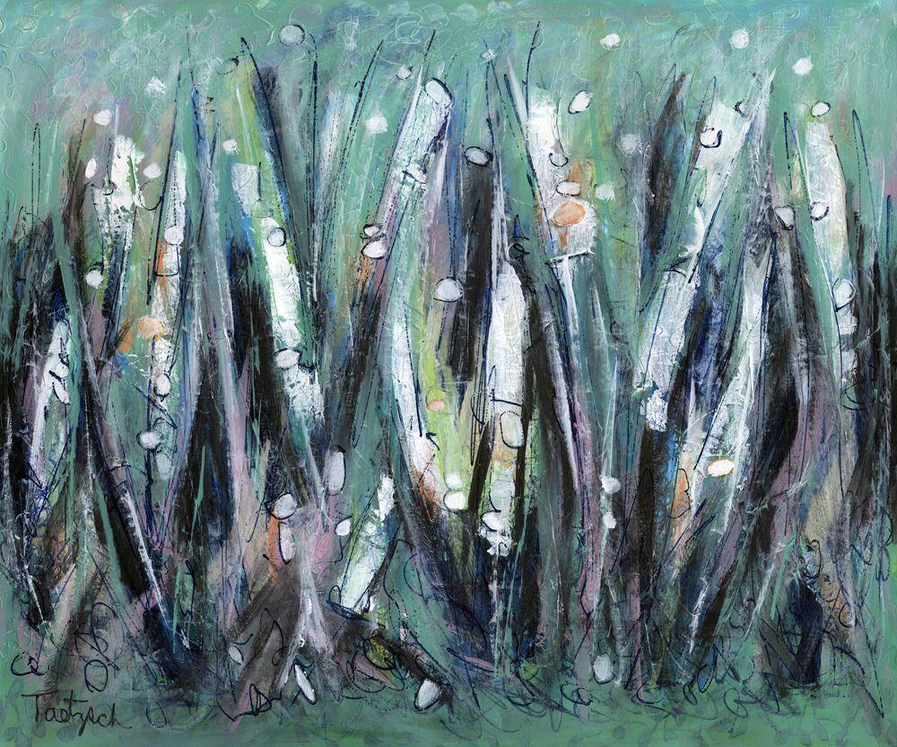Modelli astratti tre, Pittura, Acrilico su tela - Painting di Lynne Taetzsch