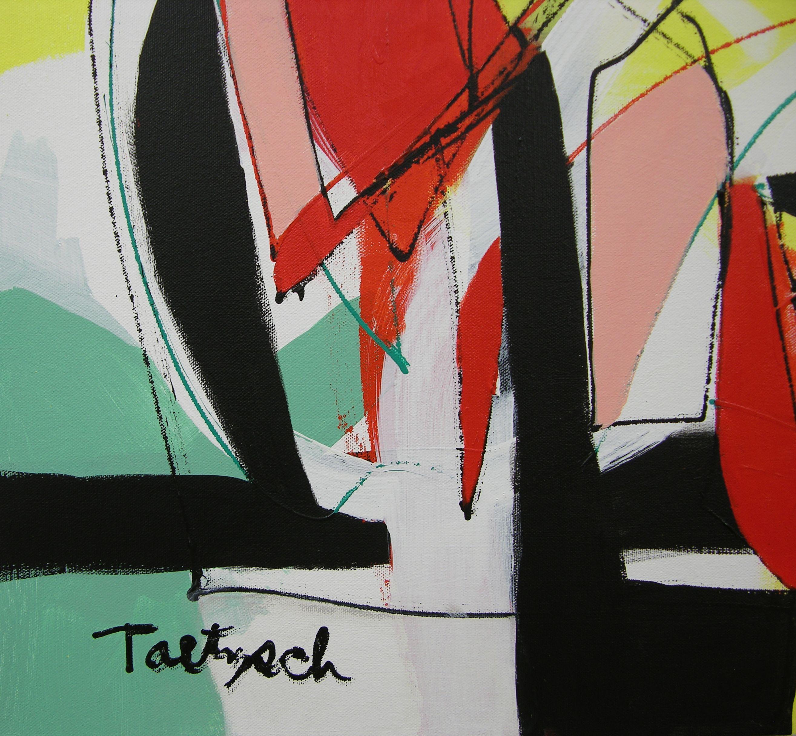 Ballet, Pintura, Acrílico sobre lienzo - Painting Contemporáneo de Lynne Taetzsch