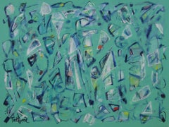 Bits And Pieces, Painting, Acrylic on Canvas