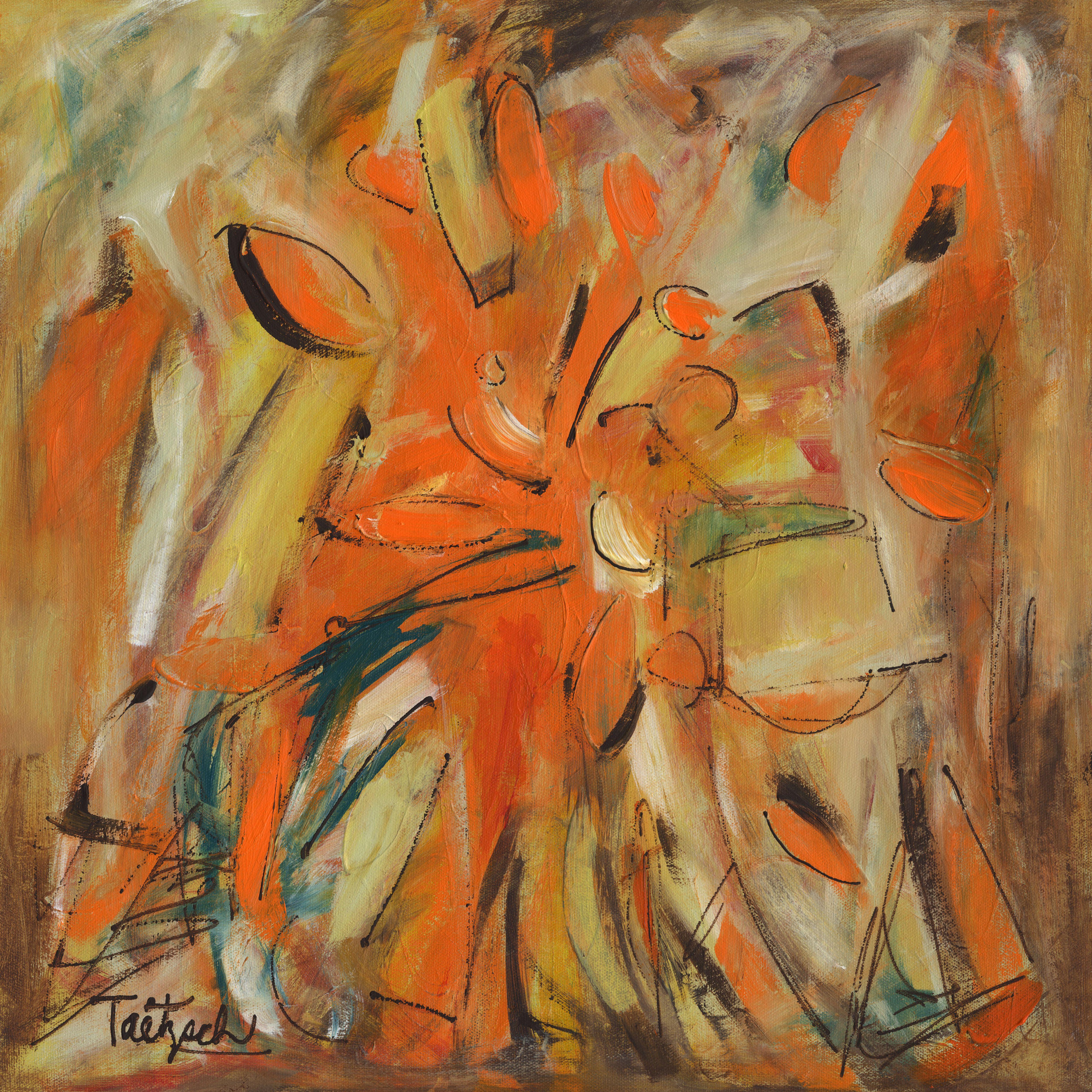 Lynne Taetzsch Abstract Painting - Bountiful, Painting, Acrylic on Canvas