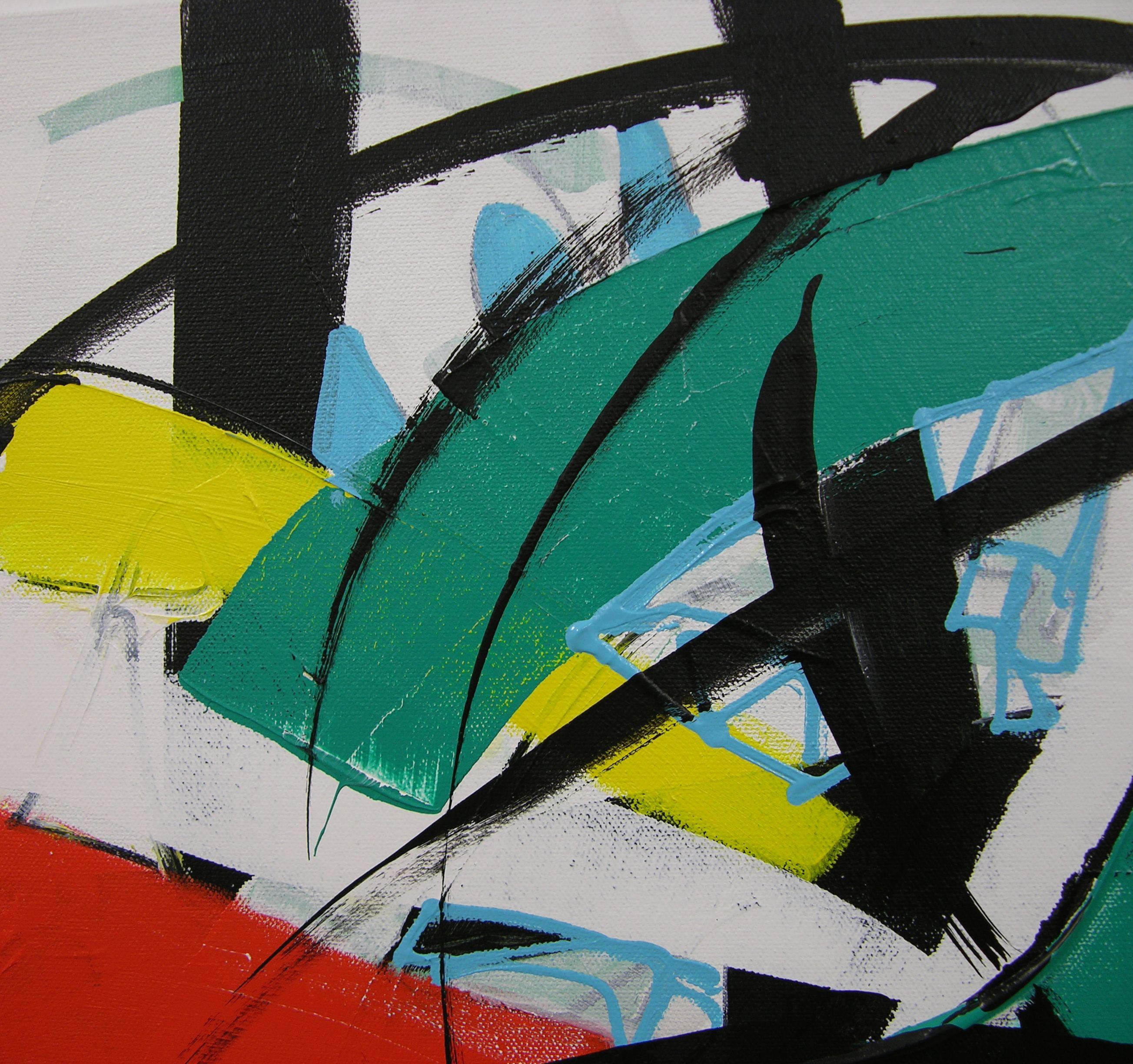 Holiday, Peinture, Acrylique sur Toile en vente 1
