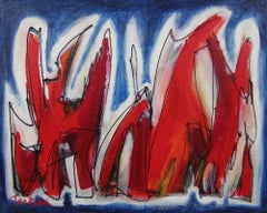 Quanto è alto, Pittura, Acrilico su tela