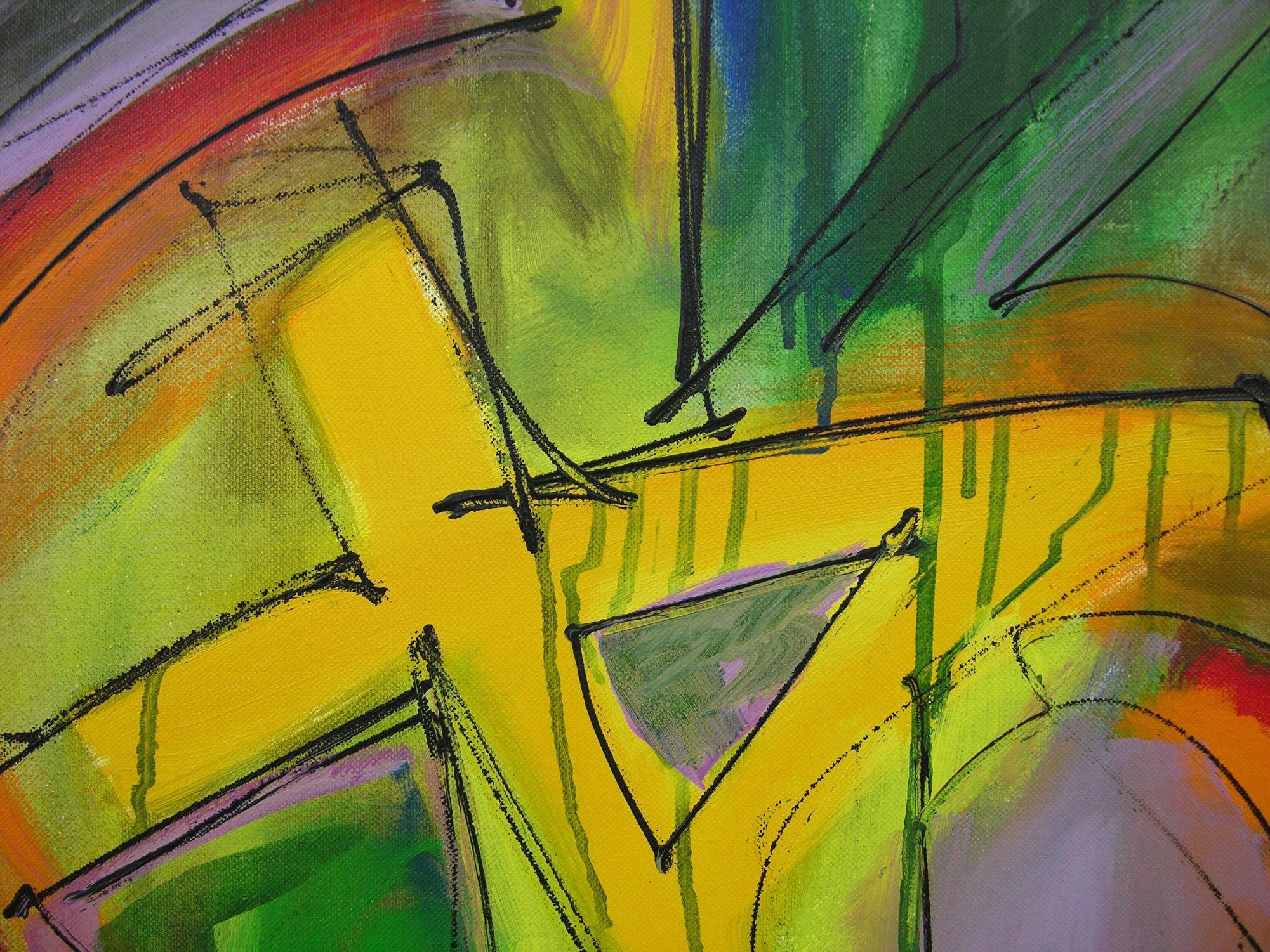 Light My Way, Gemälde, Acryl auf Leinwand (Moderne), Painting, von Lynne Taetzsch