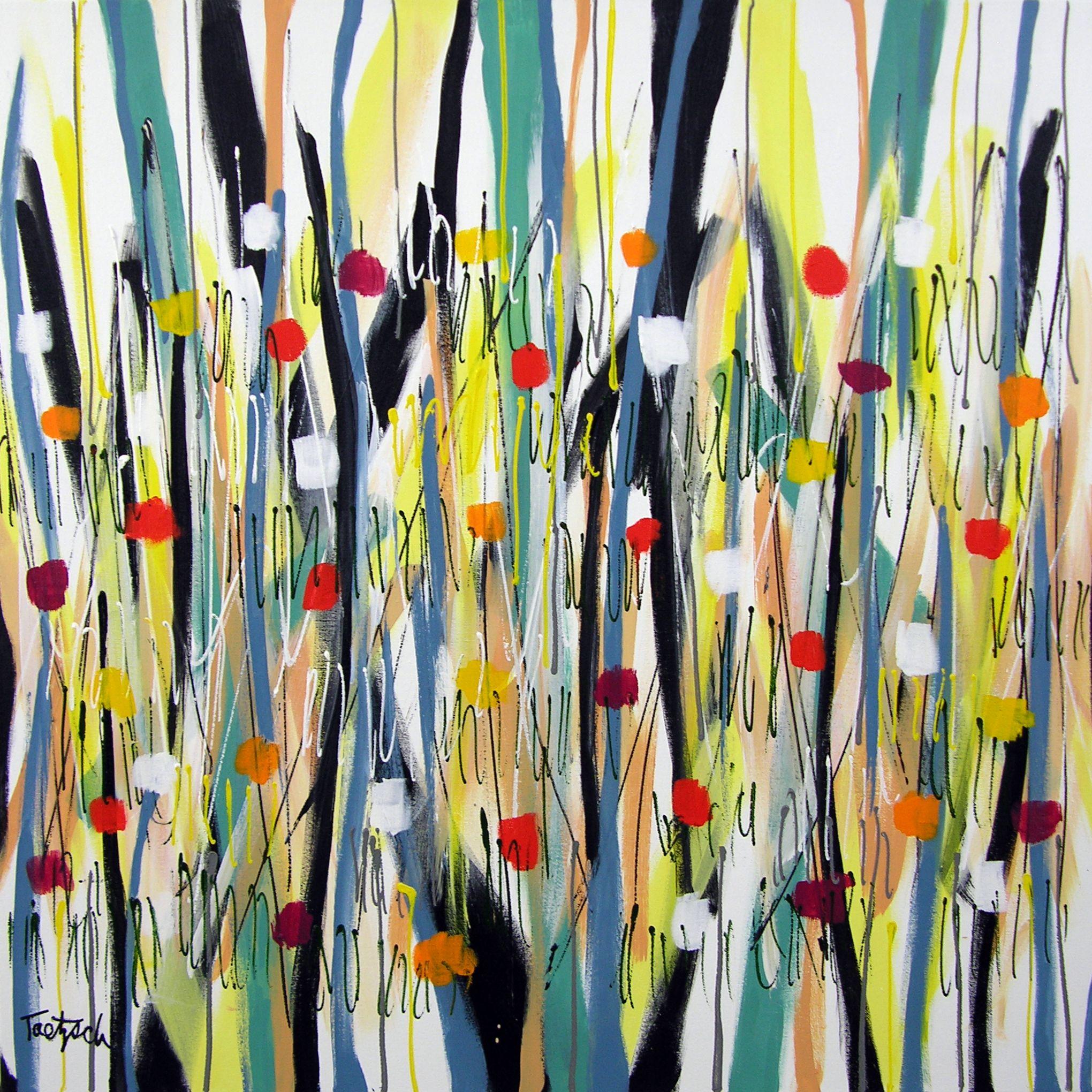 Lollapalooza, Pintura, Acrílico sobre lienzo - Painting de Lynne Taetzsch
