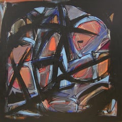 Noche, Pintura, Acrílico sobre lienzo