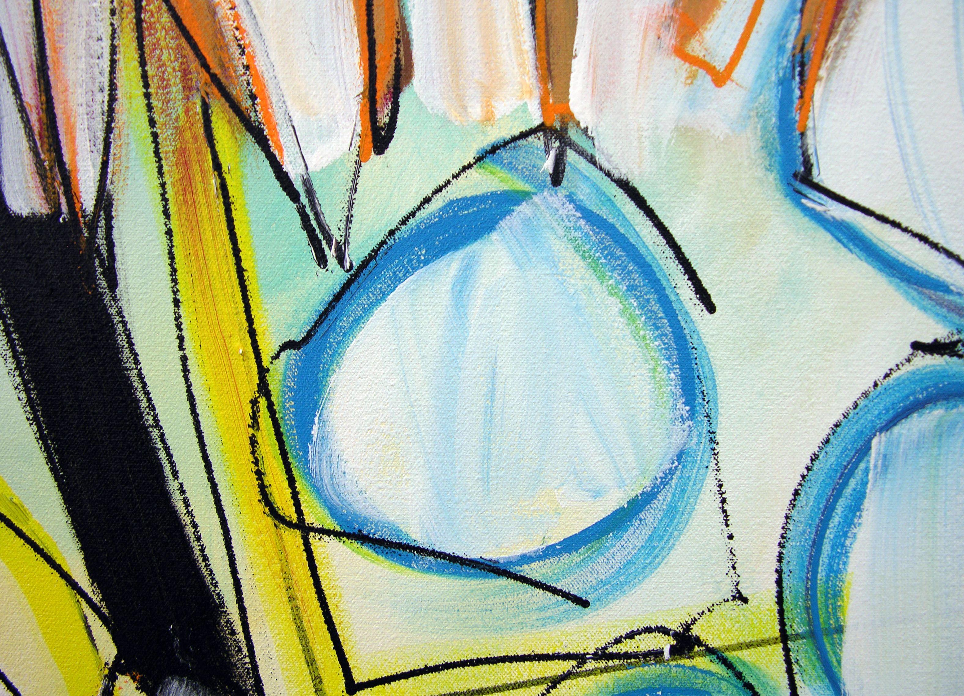 Open Sesame, Painting, Acrylic on Canvas For Sale 1