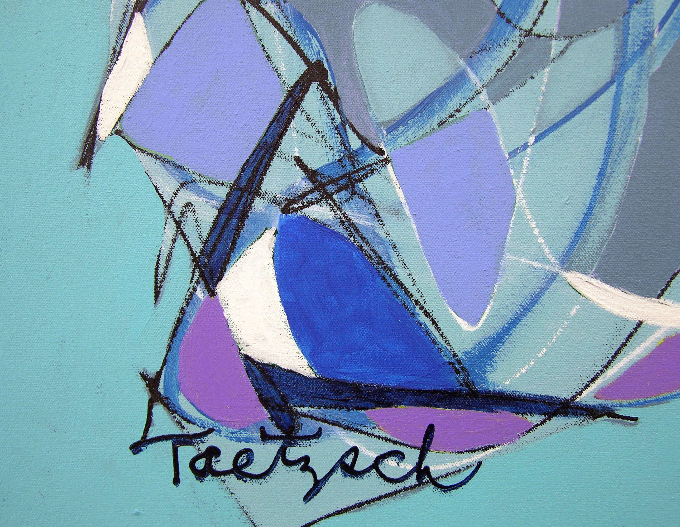 De paso, Pintura, Acrílico sobre lienzo - Painting Contemporáneo de Lynne Taetzsch