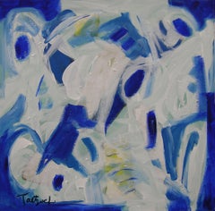 Winter Blues, Painting, Acrylic on Canvas