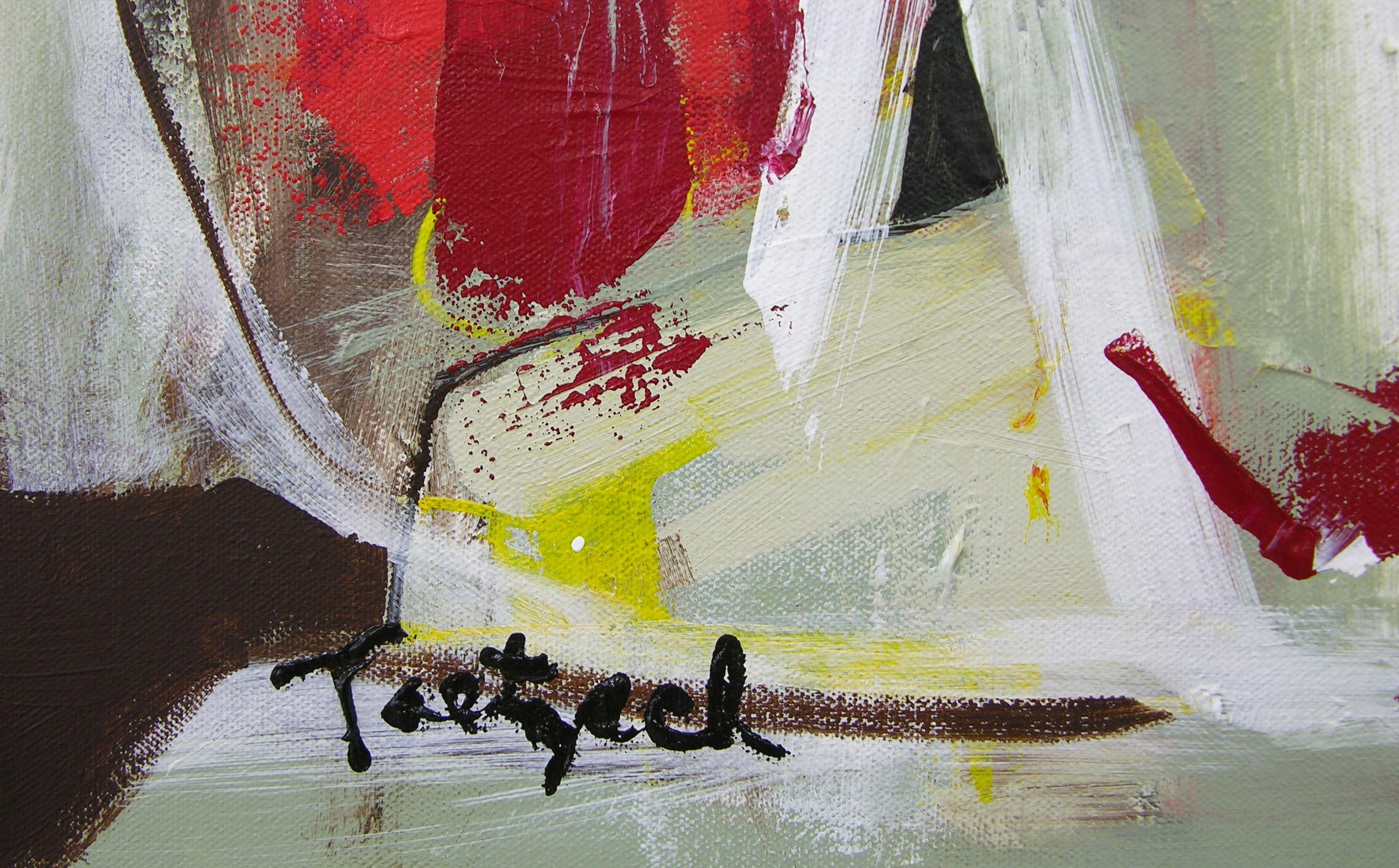 Winter Heat, Painting, Acrylic on Canvas For Sale 2